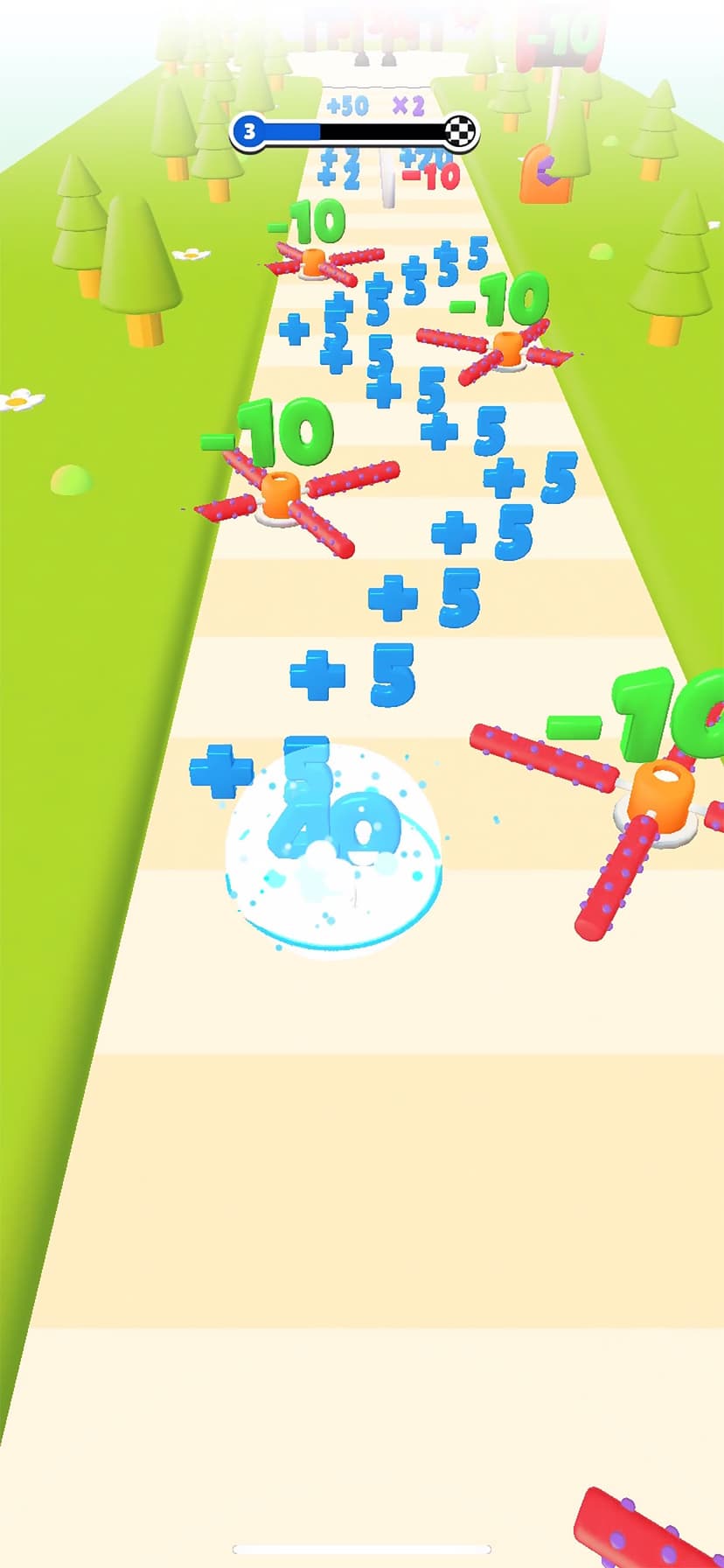 Number Run 3D screenshot 1 - screenshot