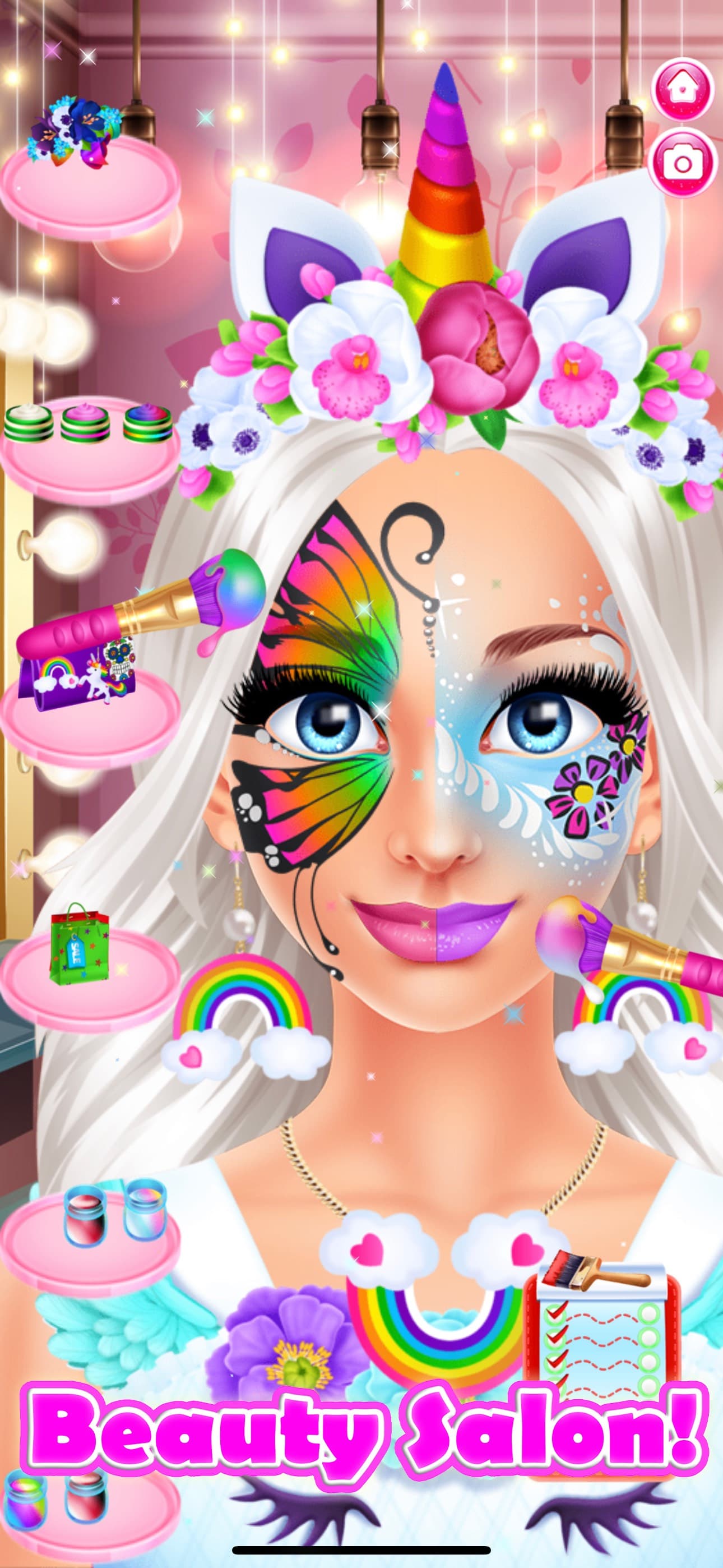 Face Paint Party: Makeup Game screenshot 1 - screenshot