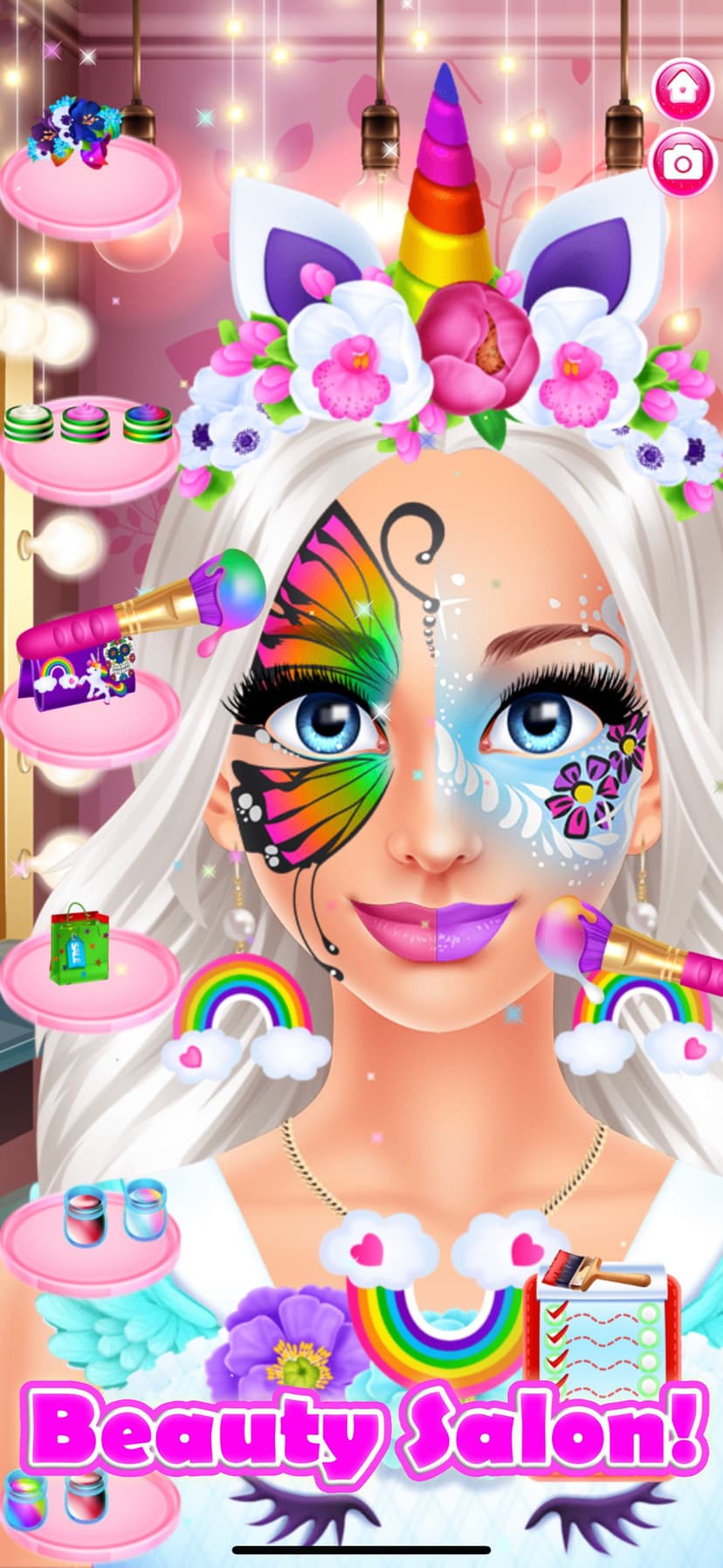 Face Paint Party: Makeup Game screenshot 1 - screenshot