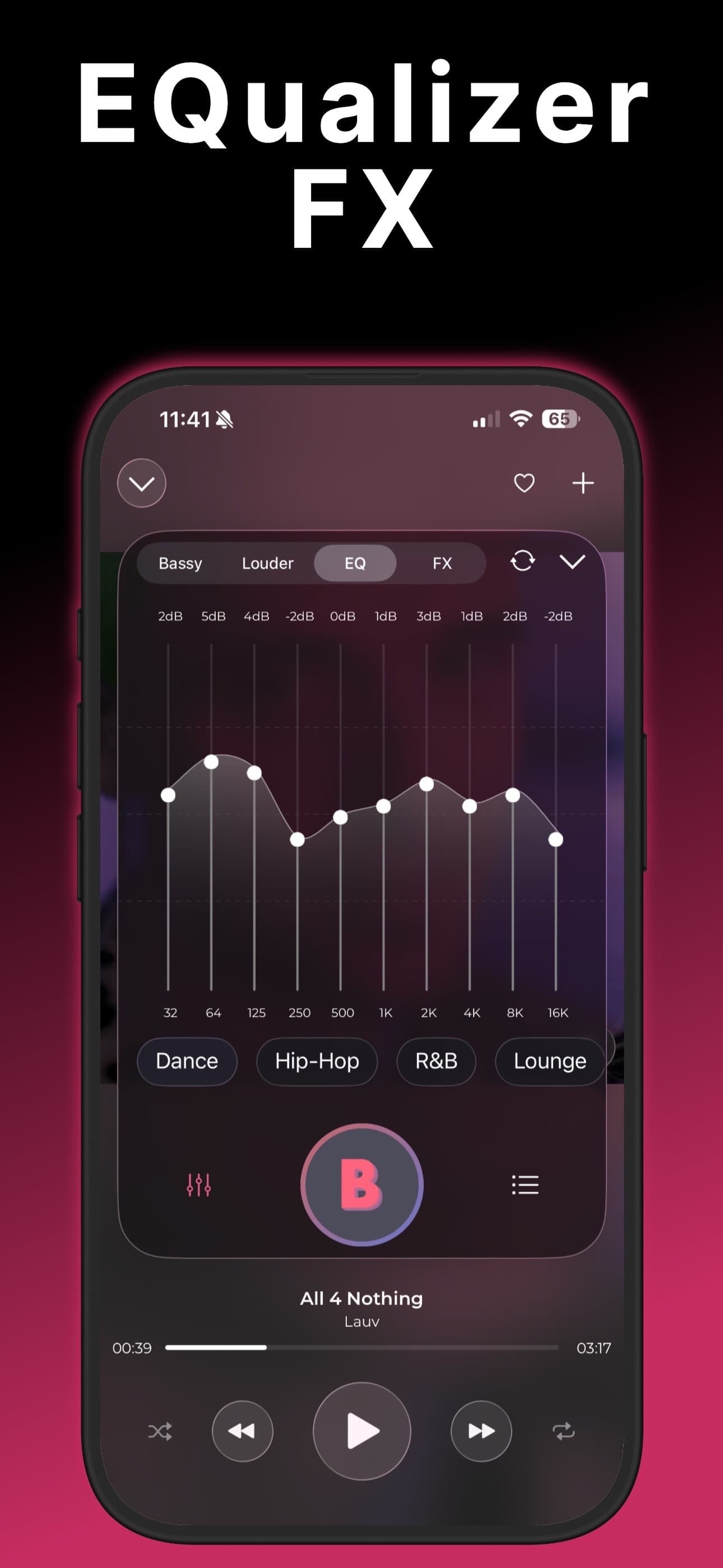 Bass Booster & Music EQ: BASSY screenshot 2 - screenshot