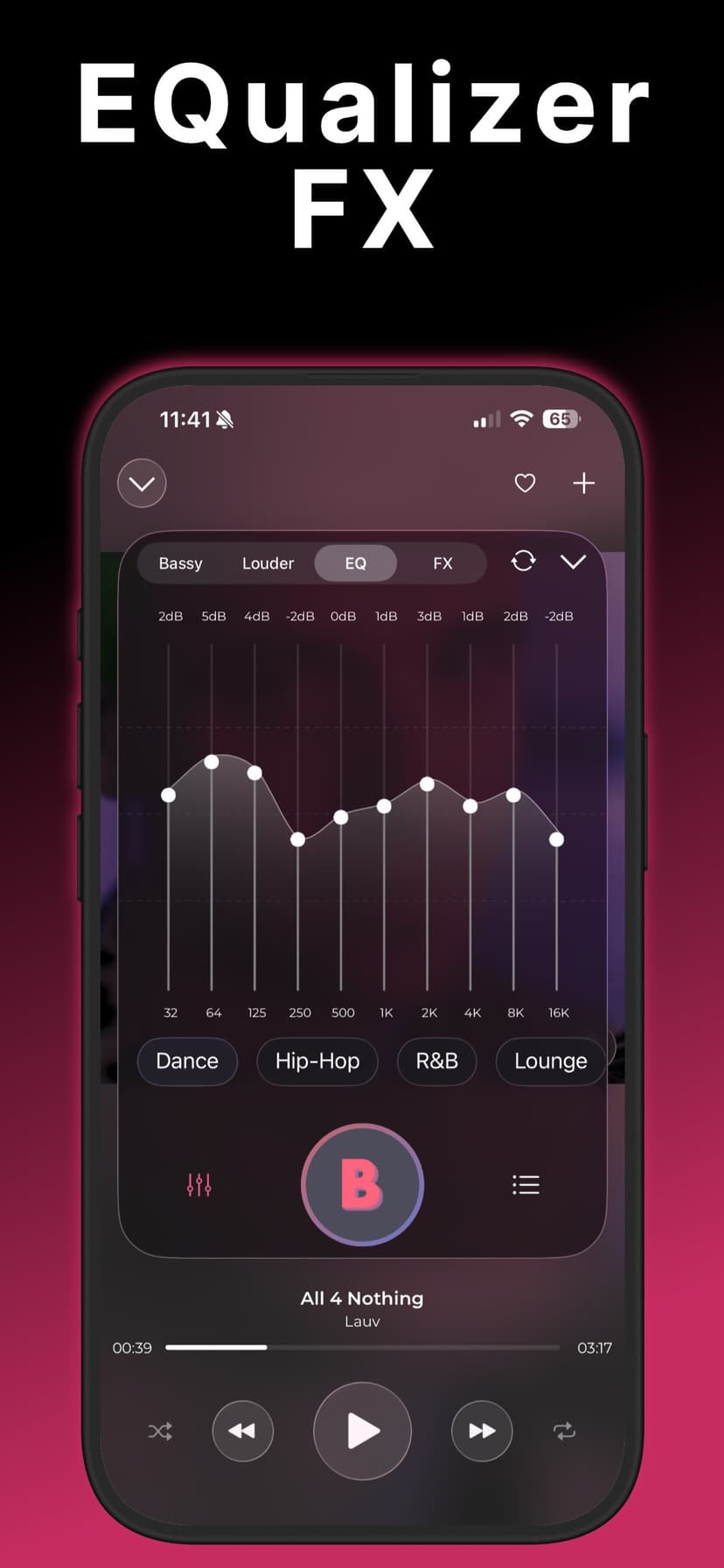Bass Booster & Music EQ: BASSY screenshot 2 - screenshot