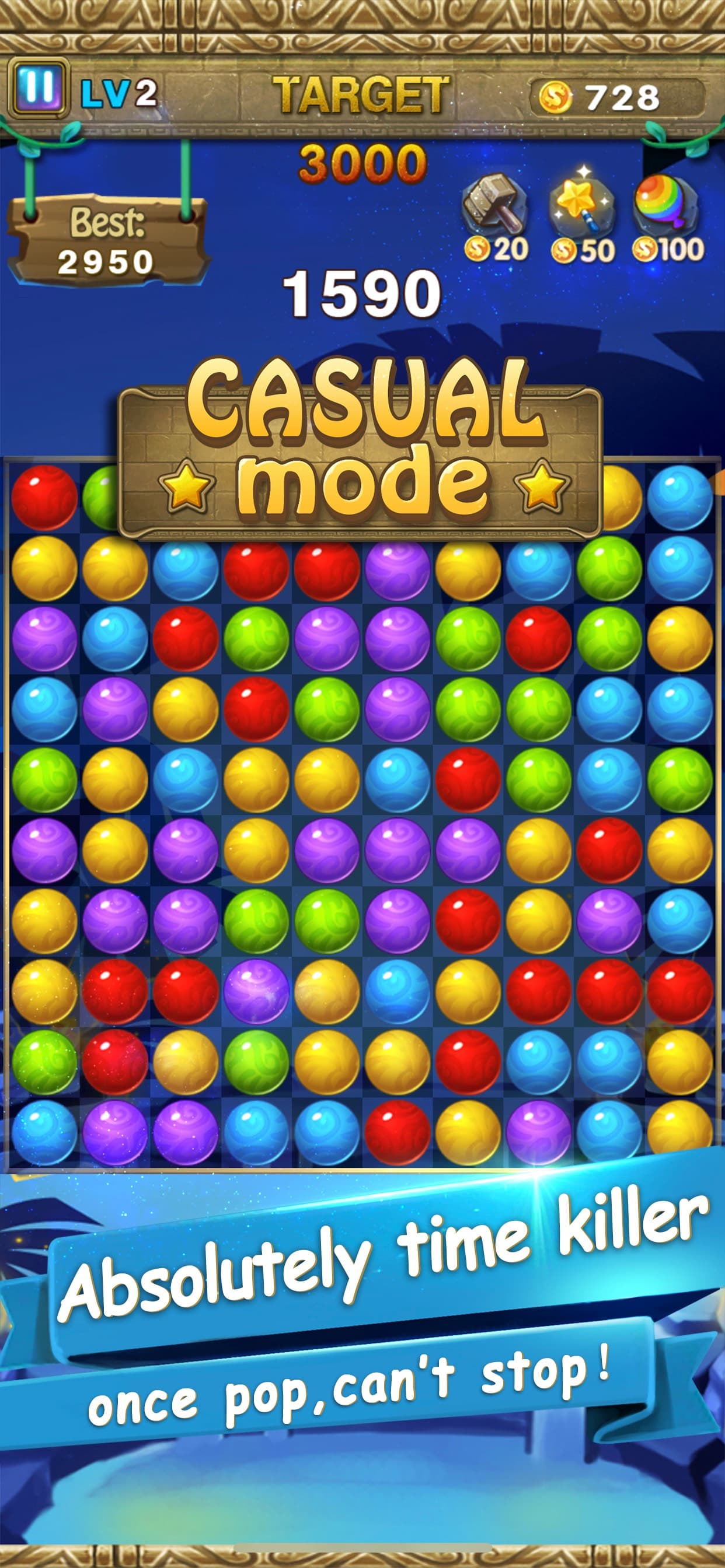 Bubble Breaker - Bubble Pop screenshot 1 - screenshot