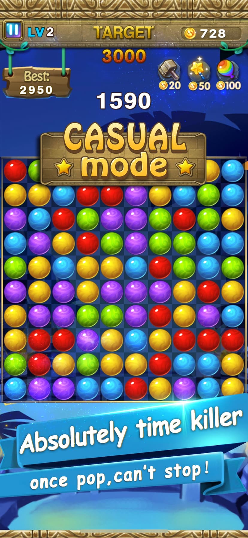 Bubble Breaker - Bubble Pop screenshot 1 - screenshot