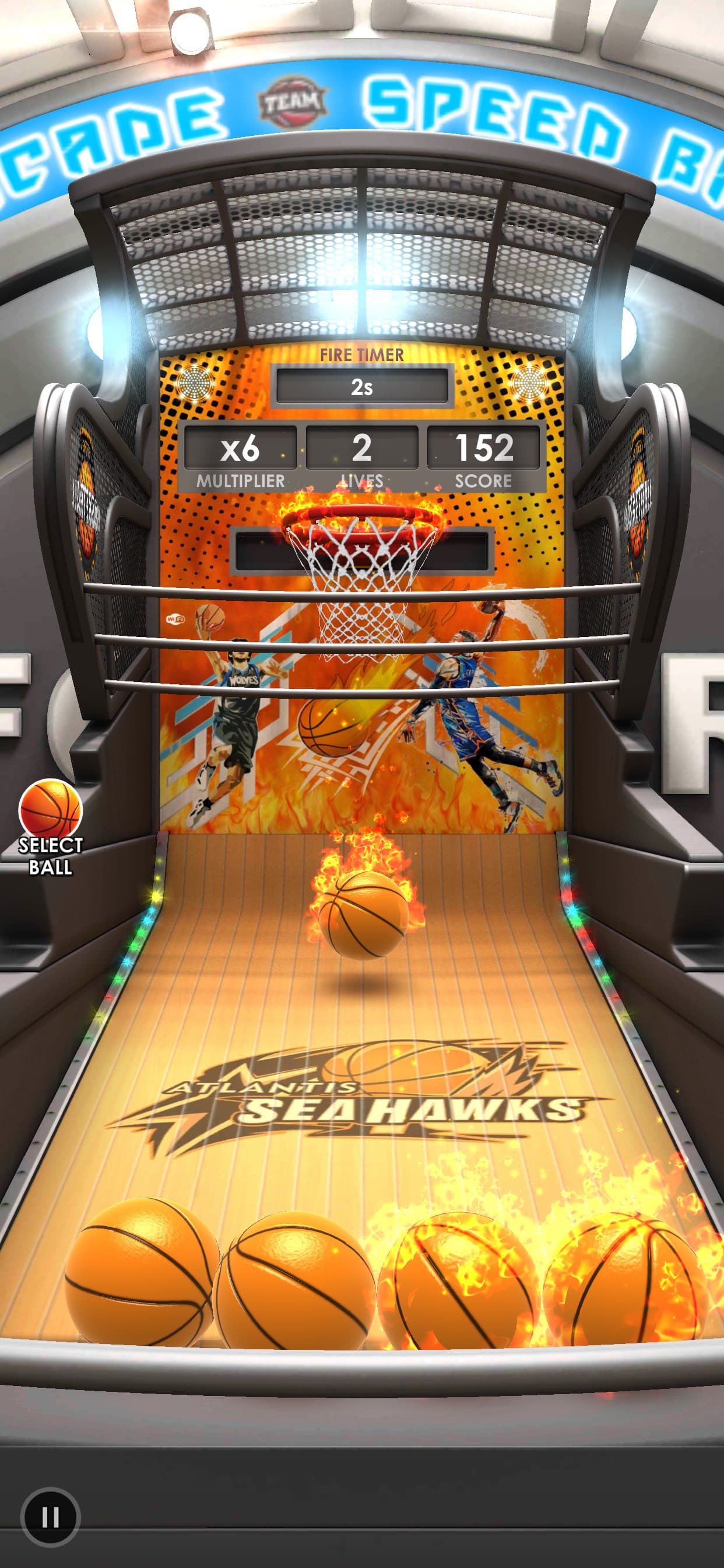 Basketball Flick 3D screenshot 4 - screenshot