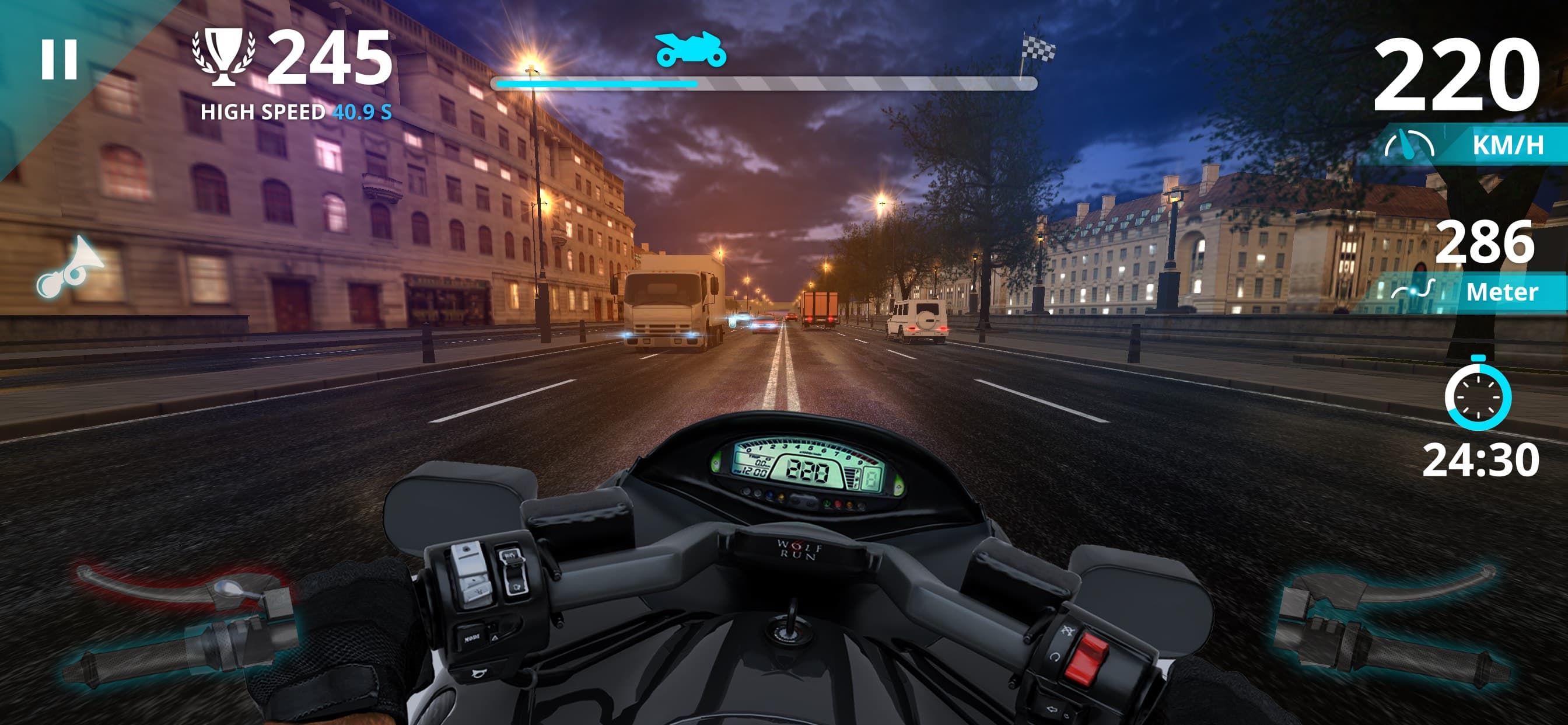 Motor Bike: Xtreme Races screenshot 4 - screenshot