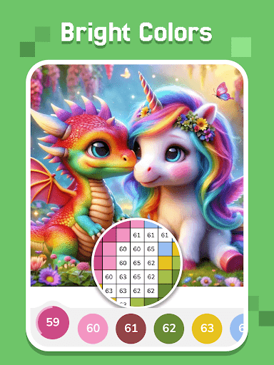 Pixel Coloring-Color by number screenshot 10 - screenshot