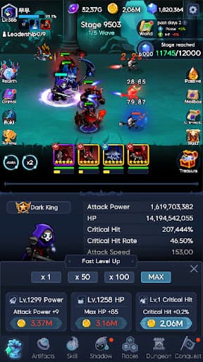 Shadow Knights : Idle RPG screenshot 21 - screenshot