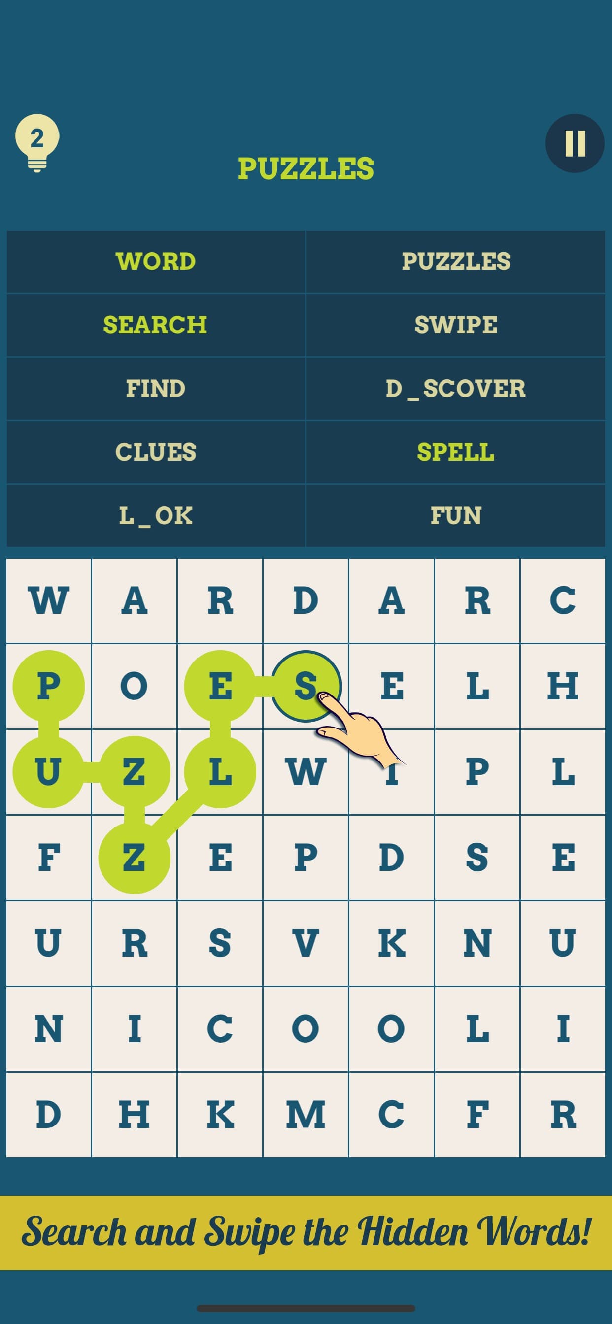 Cross Word Puzzles : Riddles screenshot 1 - screenshot
