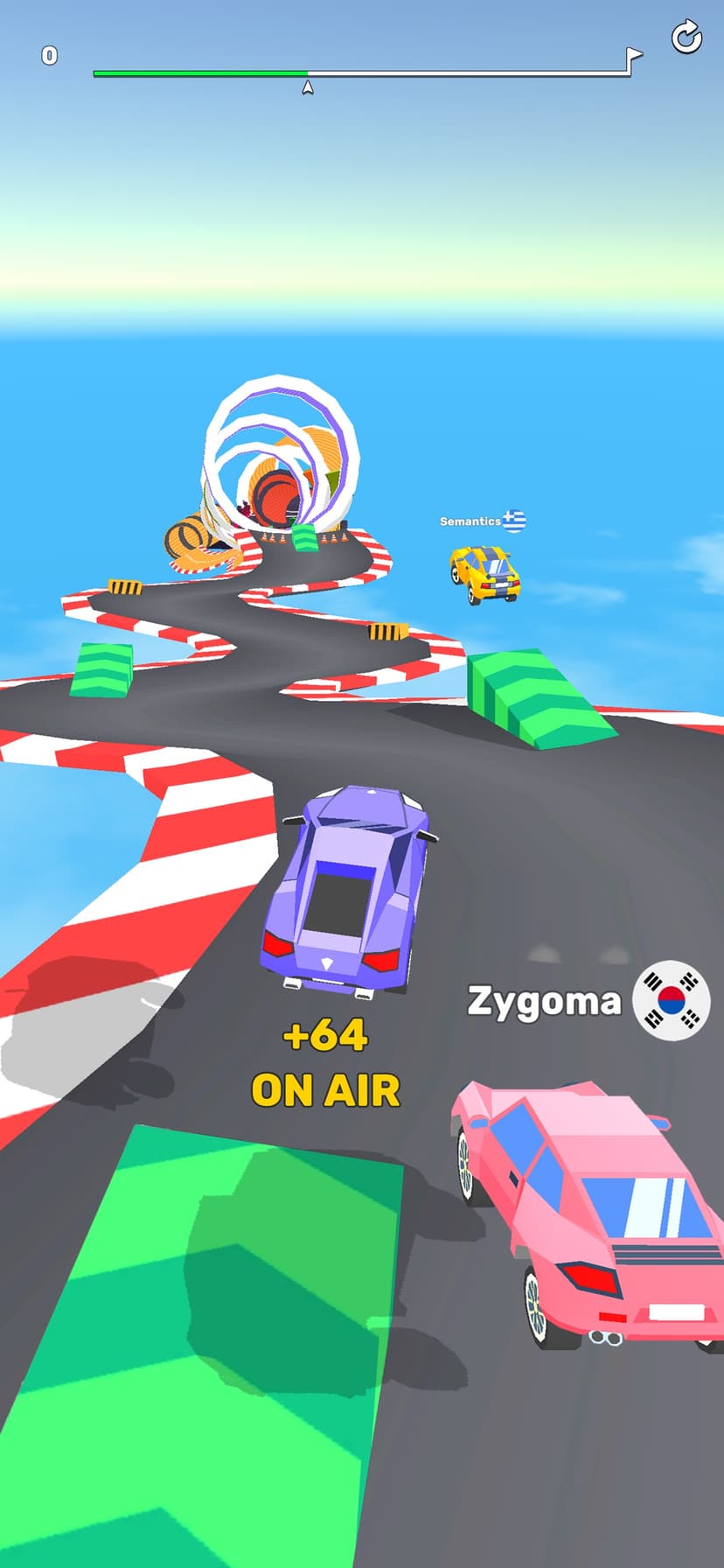 Ramp Racing 3D — Extreme Race screenshot 1 - screenshot