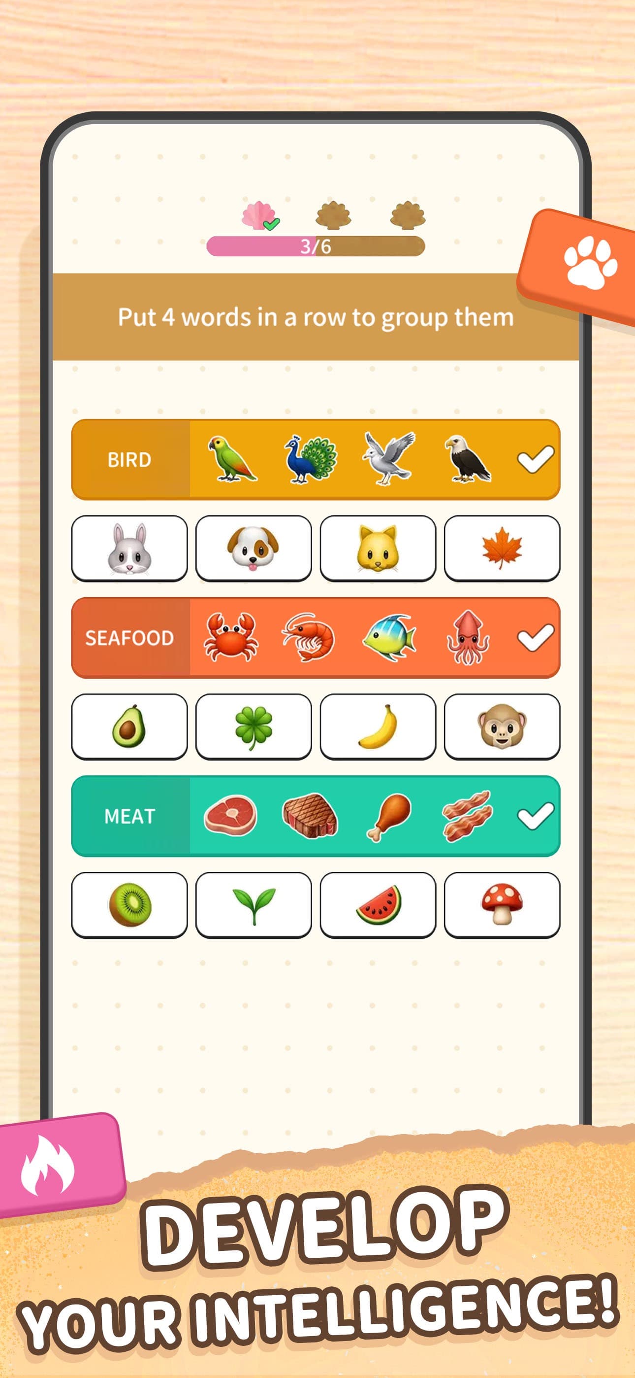 Association Sort -Connect Word screenshot 5 - screenshot