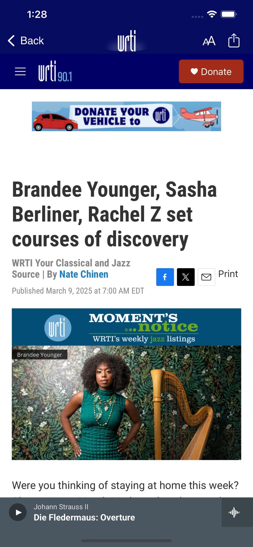 Classical Music & Jazz WRTI screenshot 5 - screenshot