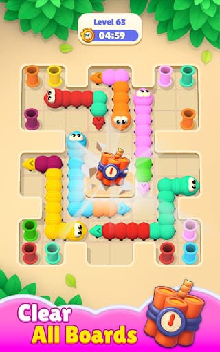 Wormmy Slither Puzzle screenshot 20 - screenshot