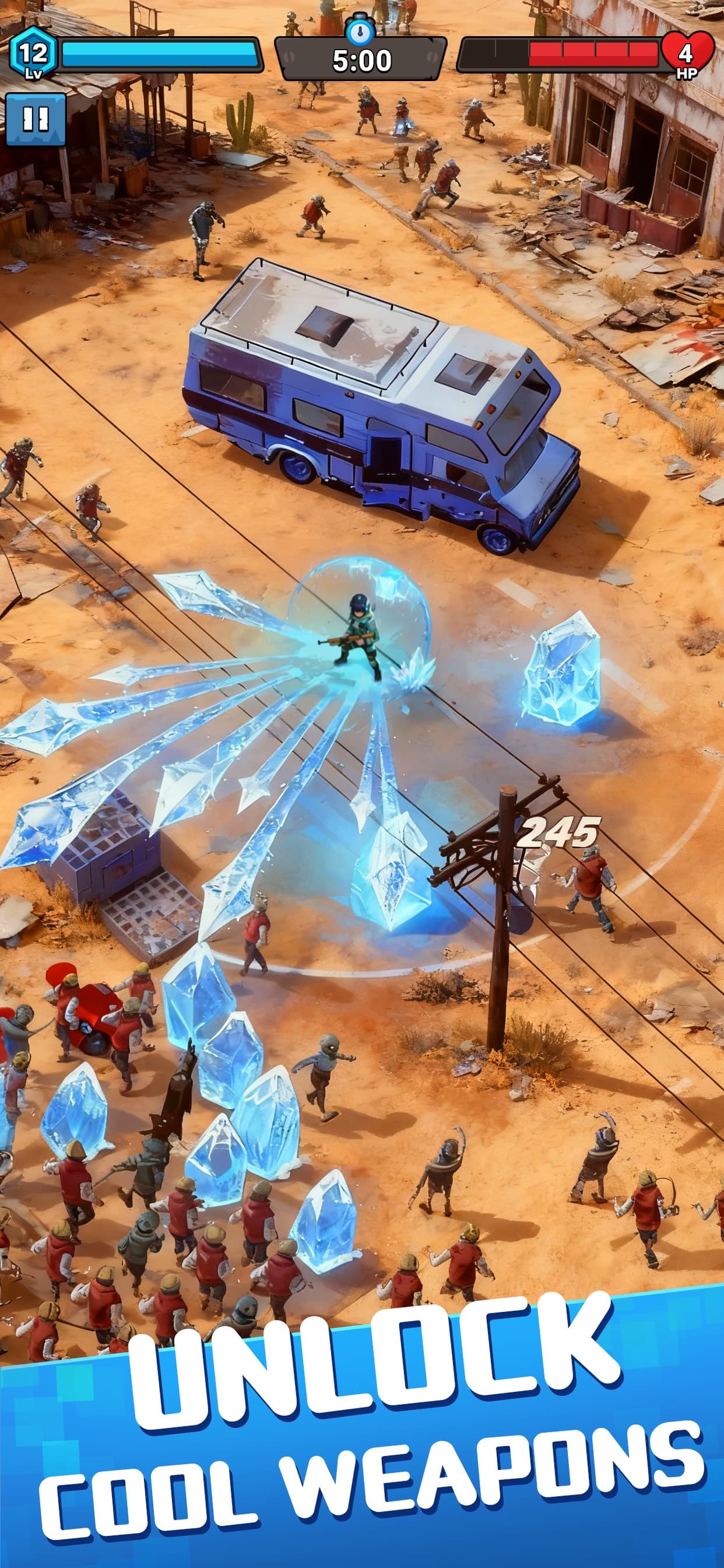 Zombie Roguebie: Shooting Game screenshot 3 - screenshot