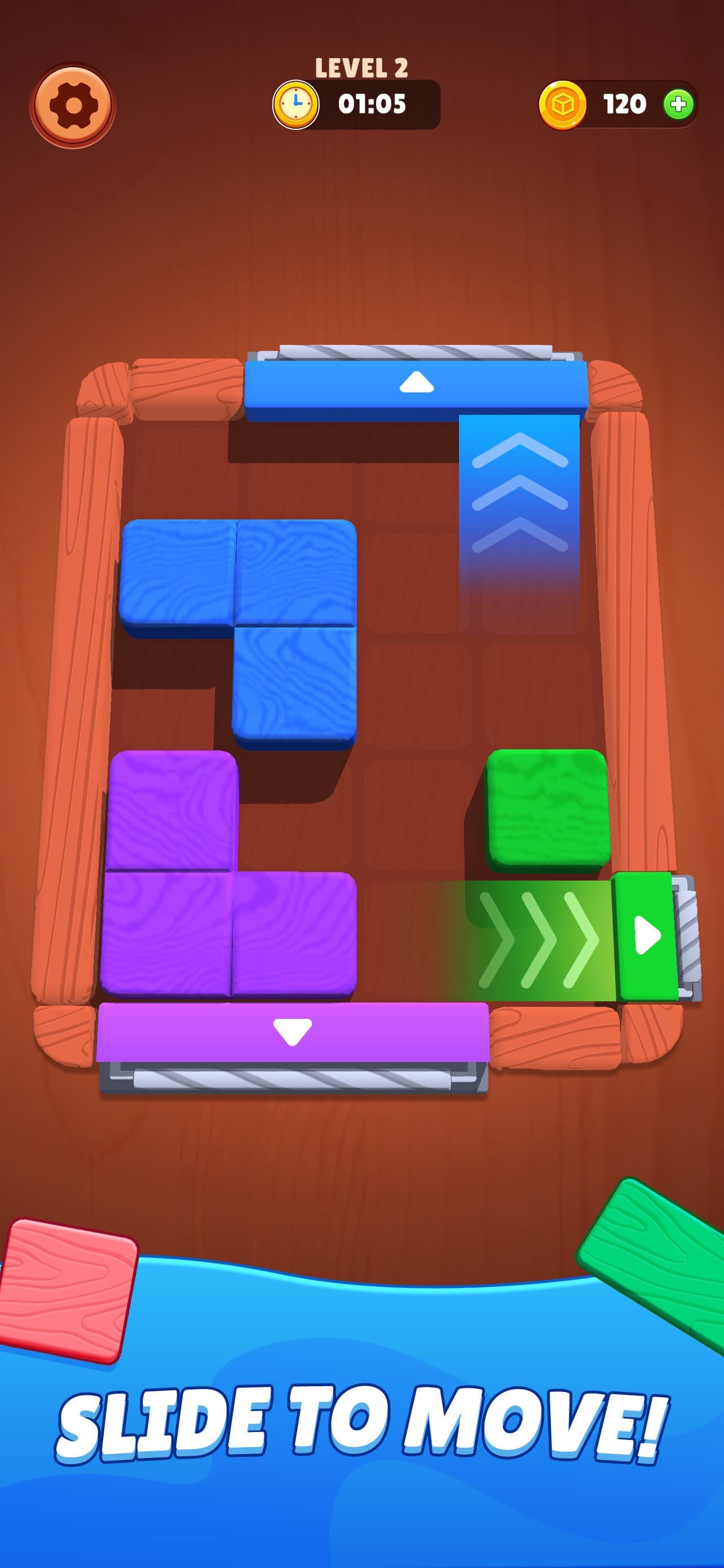Screw Block Escape screenshot 1 - screenshot