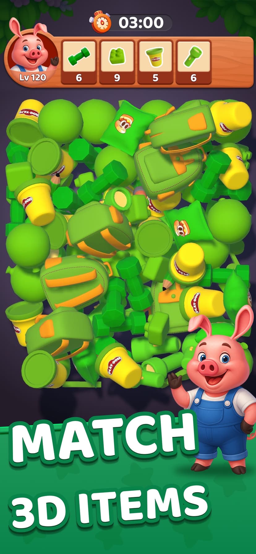 Match Piggy 3D screenshot 1 - screenshot