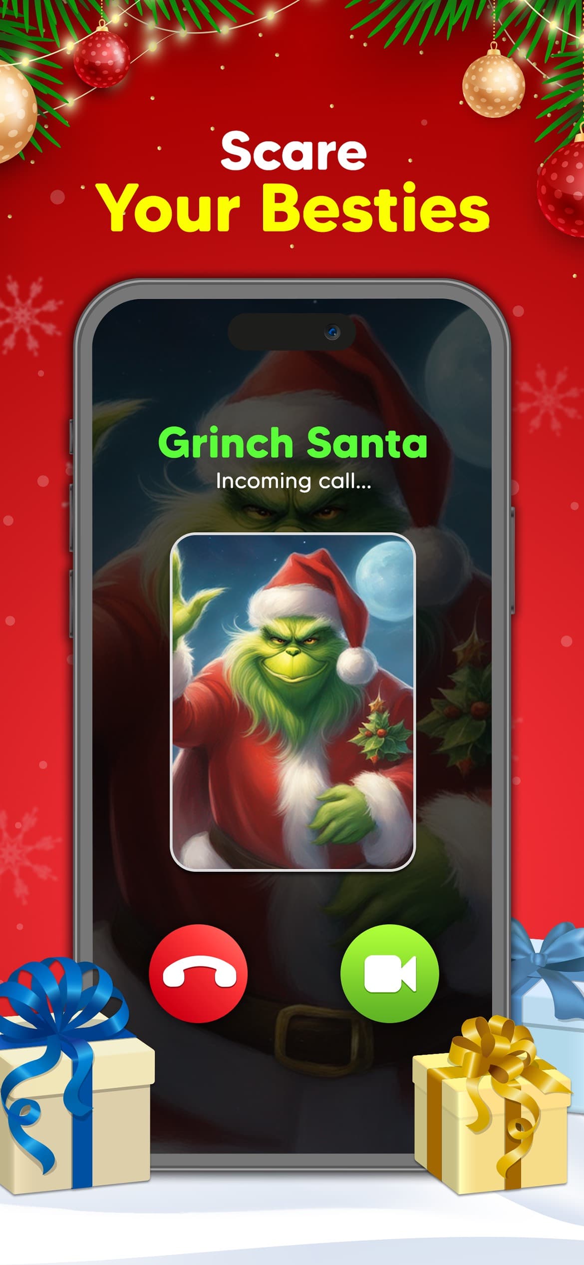 Monster Video: Christmas Prank screenshot 4 - screenshot