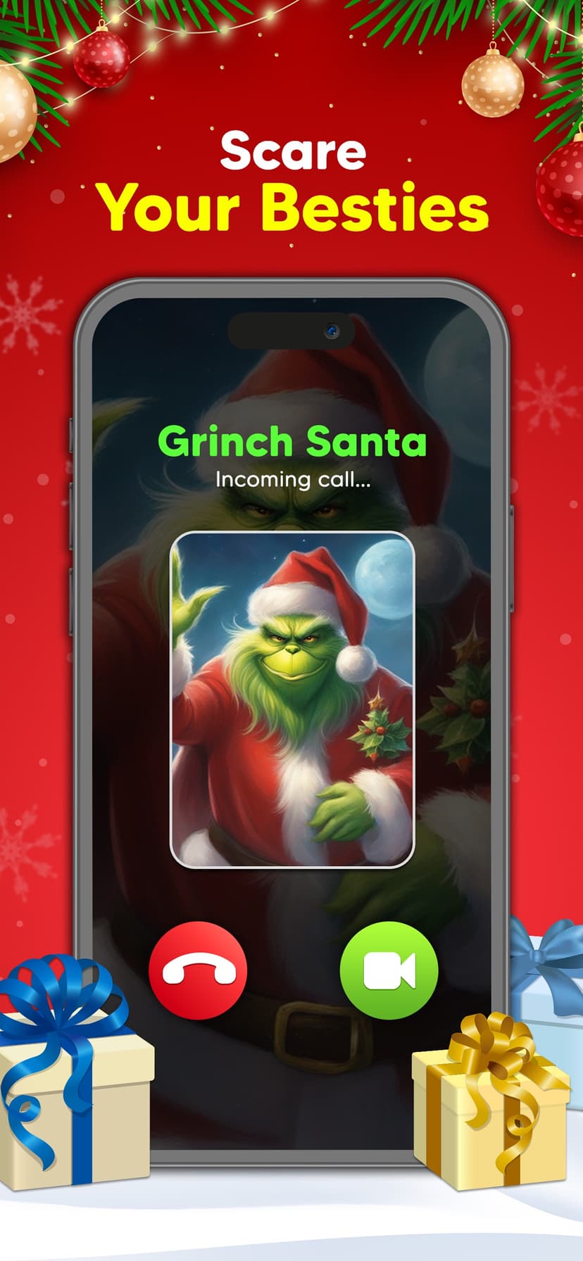 Monster Video: Christmas Prank screenshot 4 - screenshot