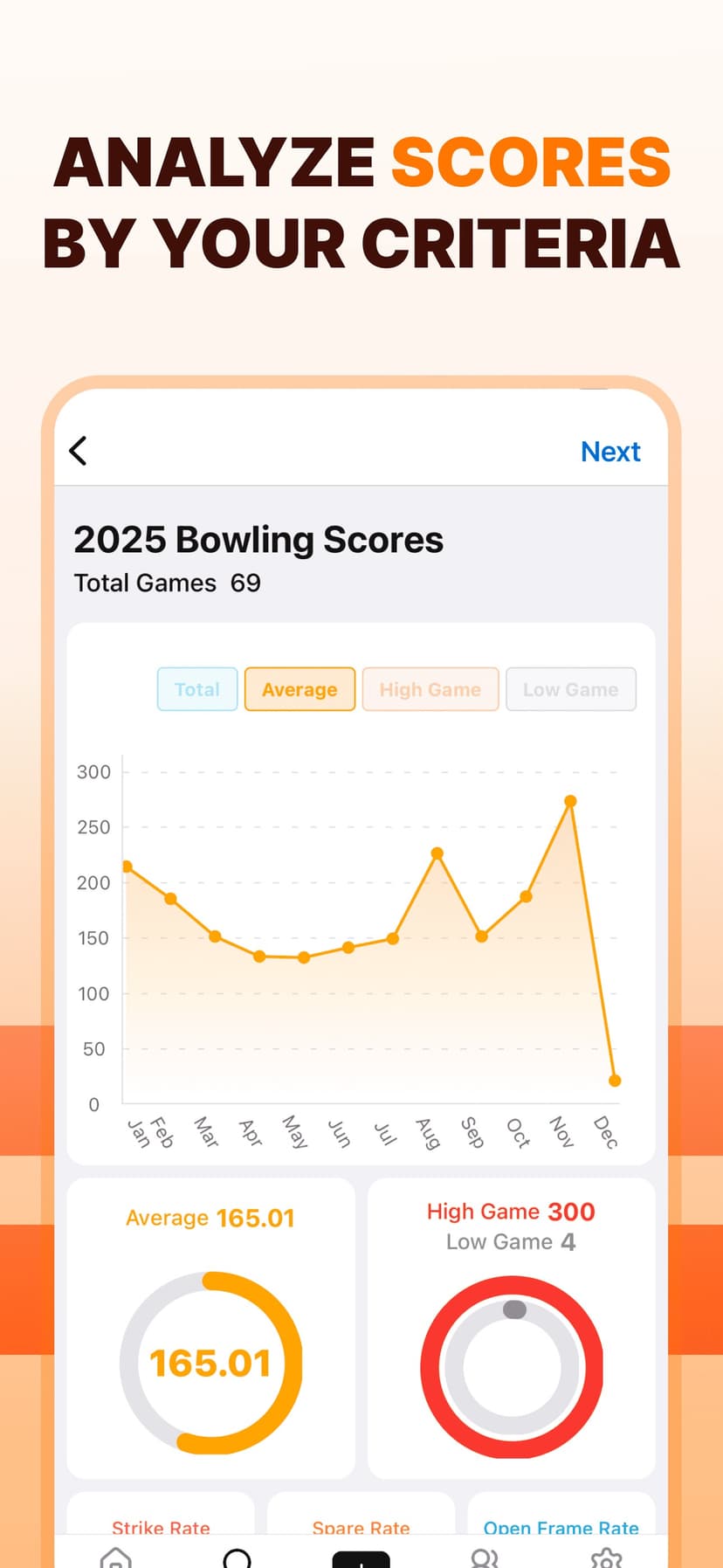 Bosc: Bowling Score Keeper App screenshot 4 - screenshot