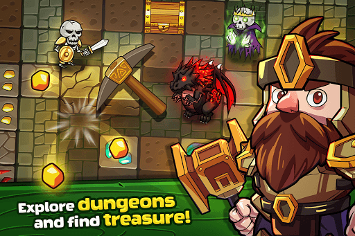 Mine Quest: Battle Dungeon RPG screenshot 1 - screenshot