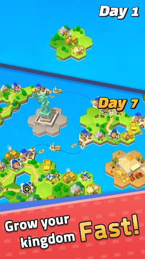 Crown Rumble: Idle Kingdoms screenshot 1 - screenshot