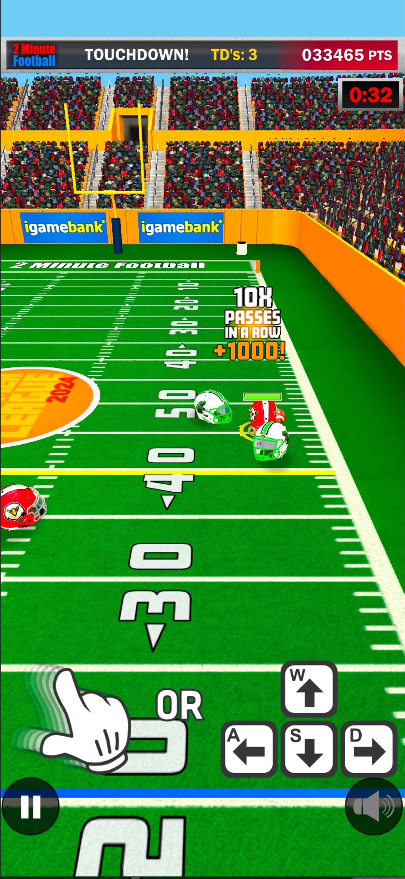 2 Minute Football screenshot 3 - screenshot