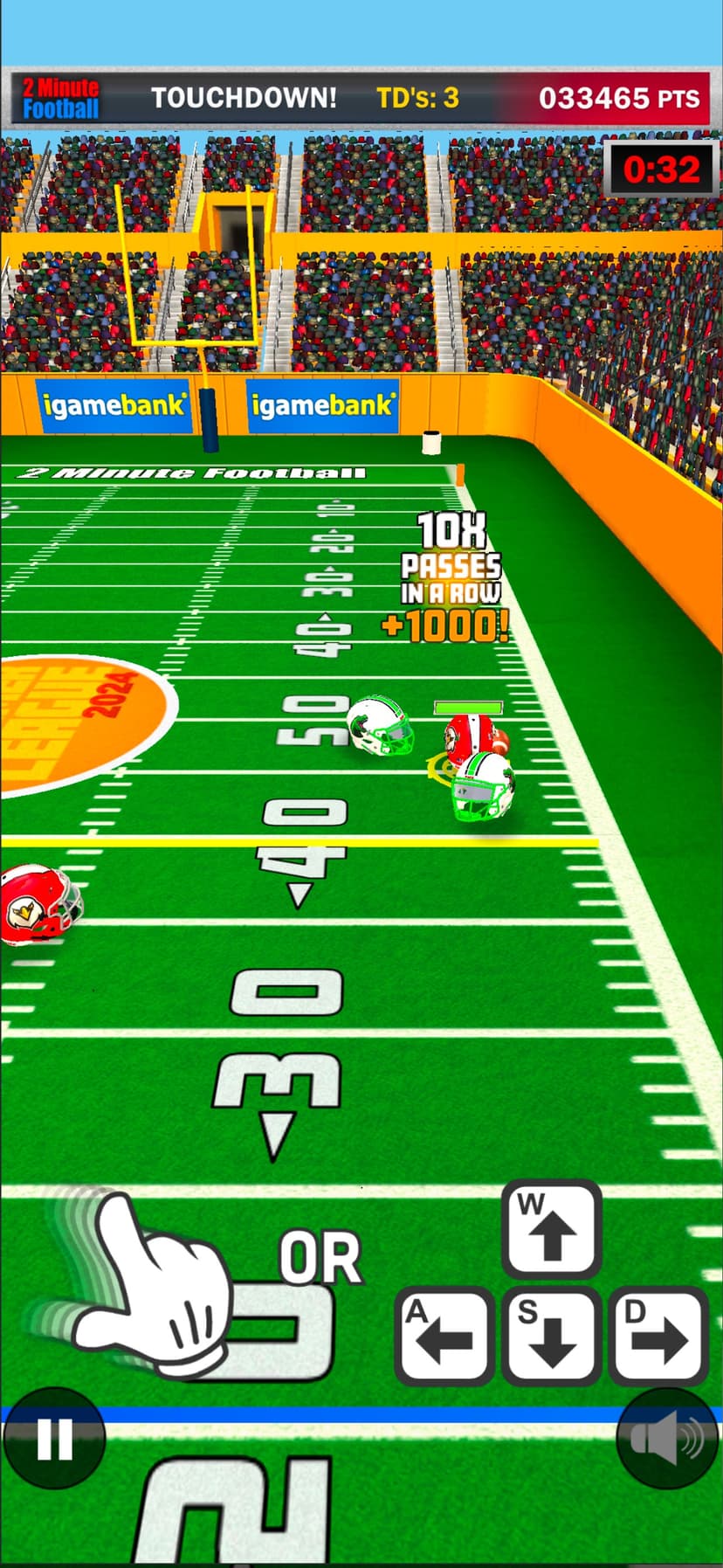 2 Minute Football screenshot 3 - screenshot