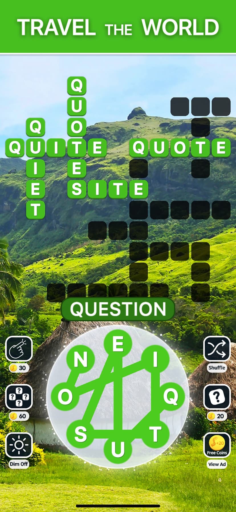 Word Swipe Connect World Quiz screenshot 2 - screenshot