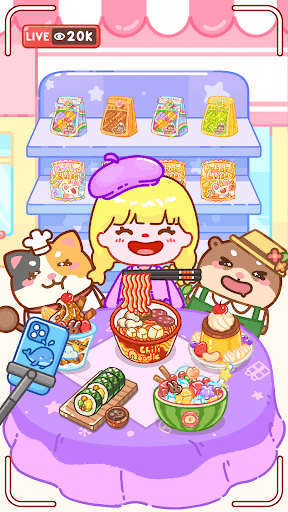 Mukbang ASMR Livestream Party screenshot 4 - screenshot