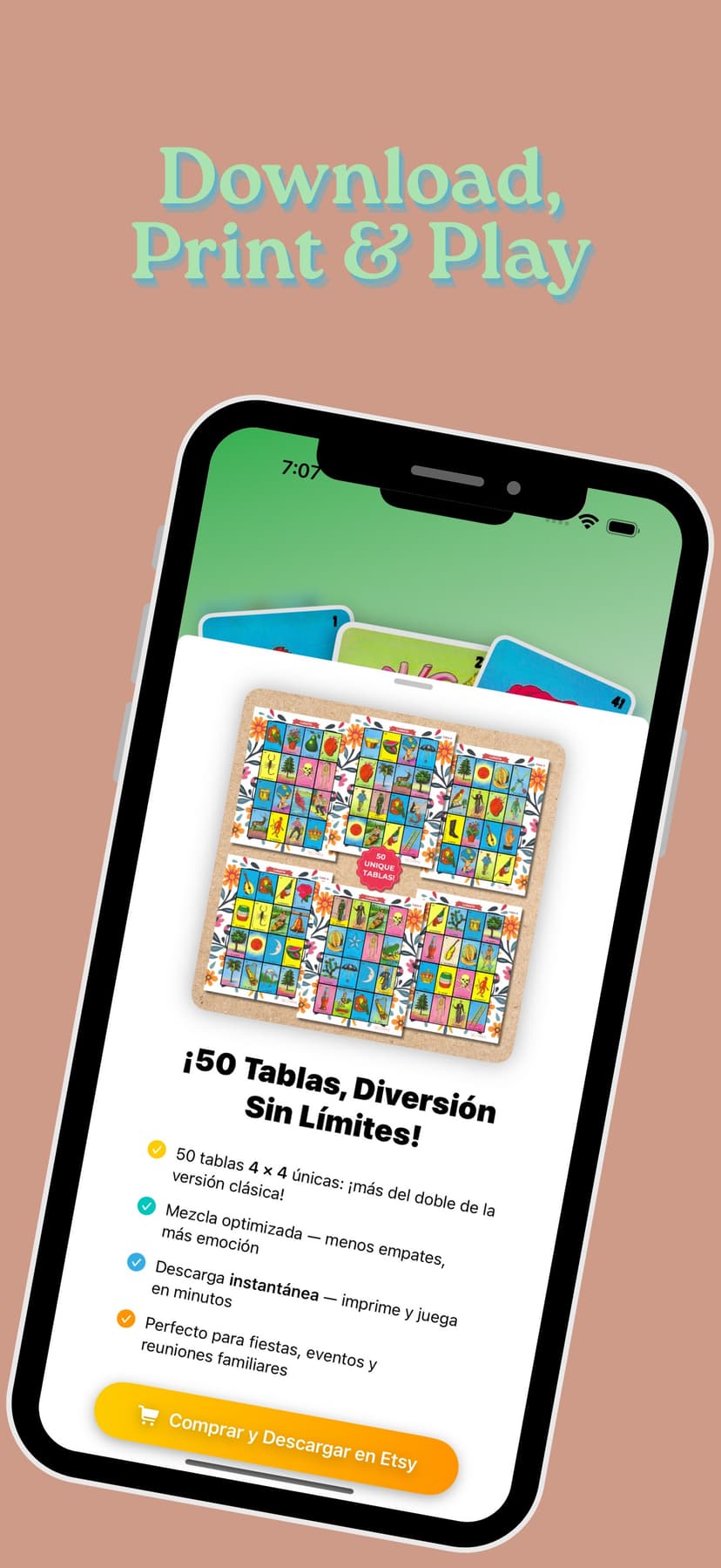 Loteria Mexicana Digital screenshot 6 - screenshot