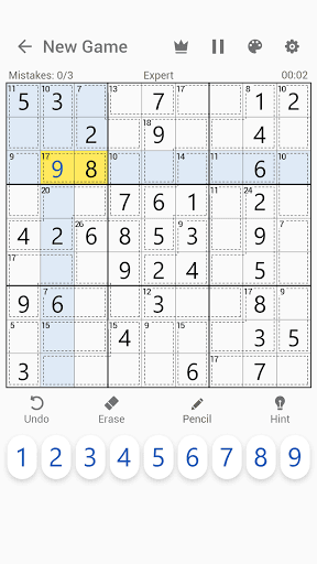 Killer Sudoku - Sudoku Puzzles screenshot 1 - screenshot