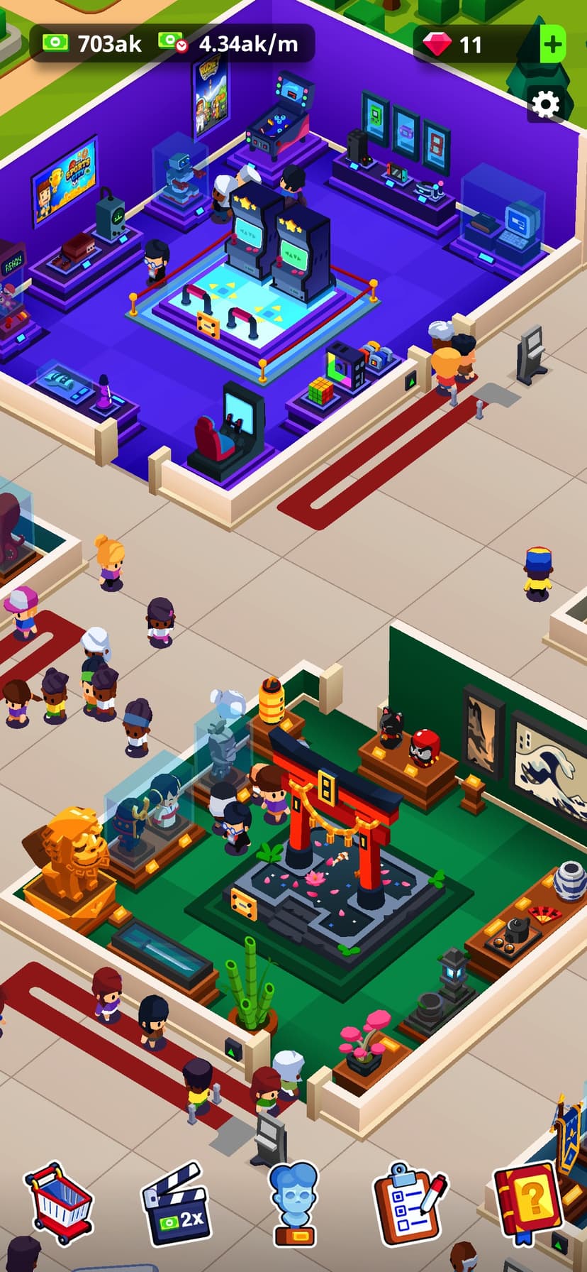 Idle Museum Tycoon: Art Empire screenshot 7 - screenshot