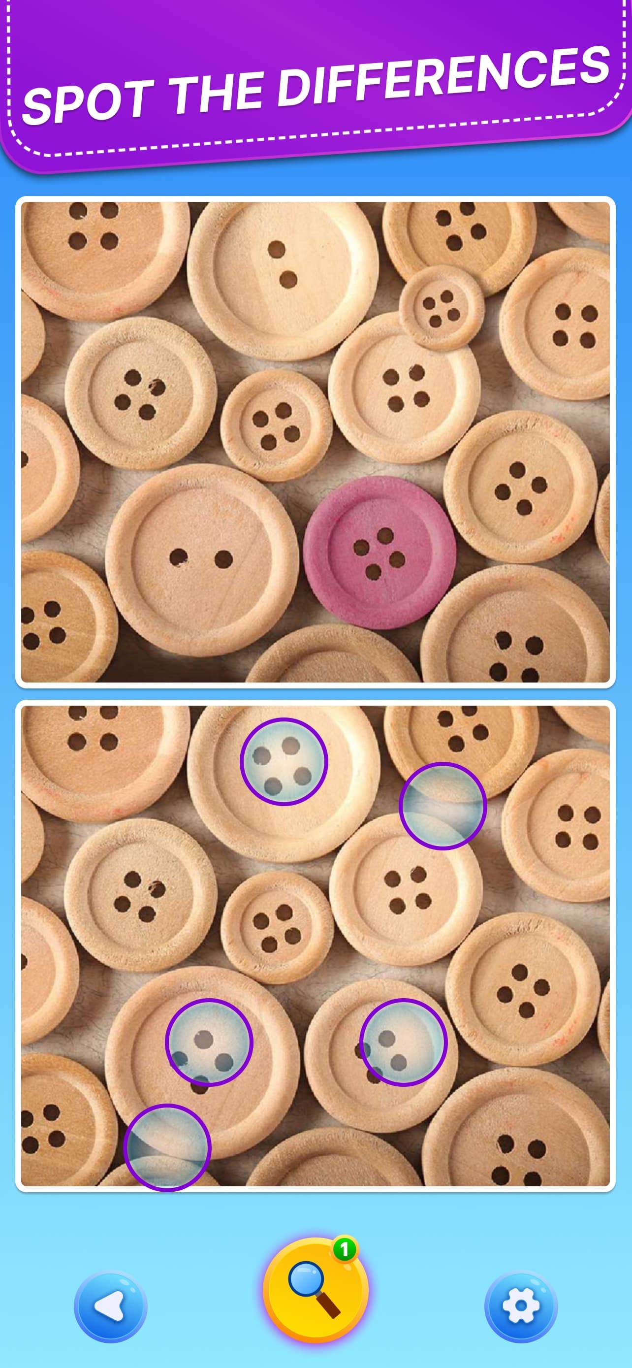 Spot 5 Differences: Find them! screenshot 1 - screenshot