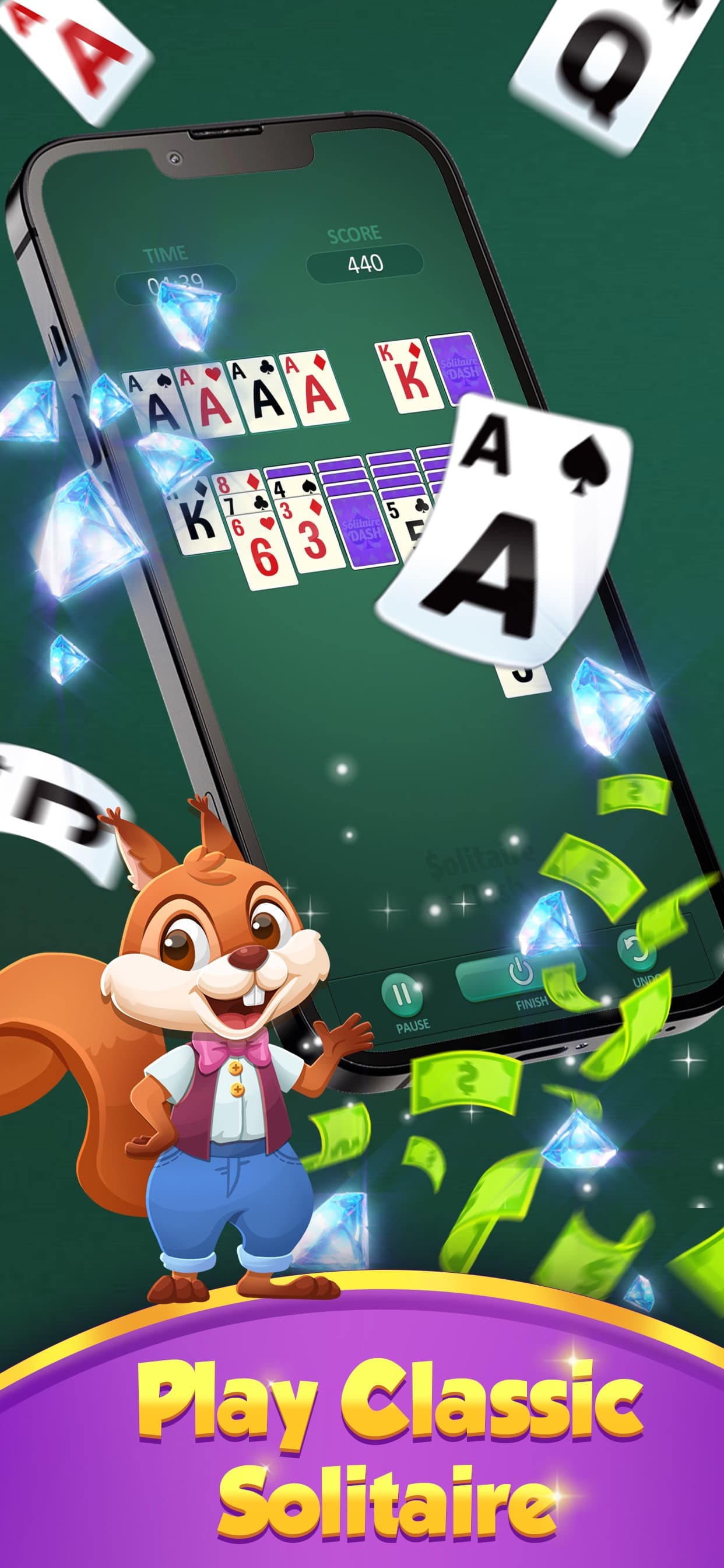 Solitaire Dash - Win Real Cash screenshot 1 - screenshot