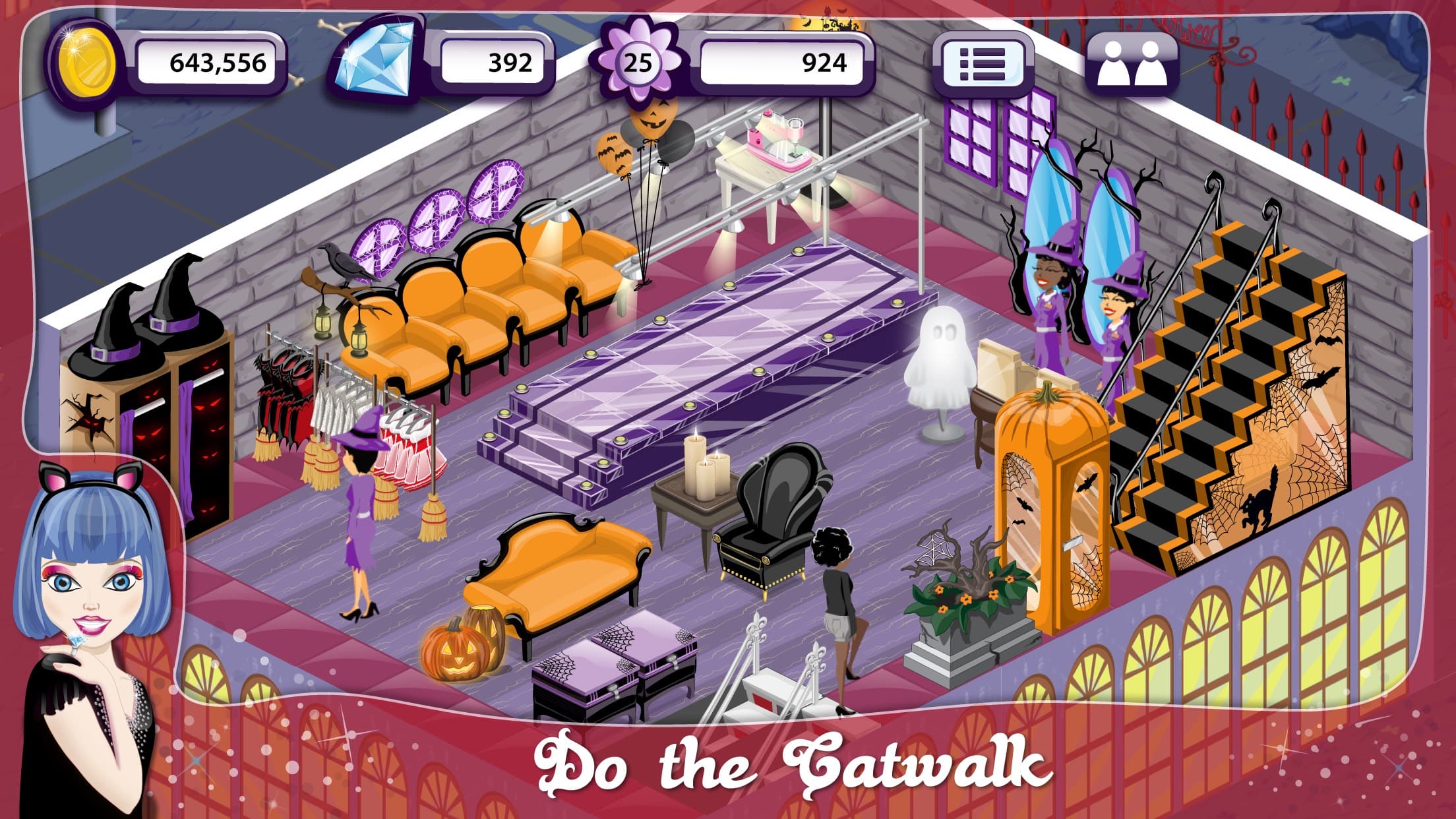 Fashion Design World Halloween screenshot 2 - screenshot