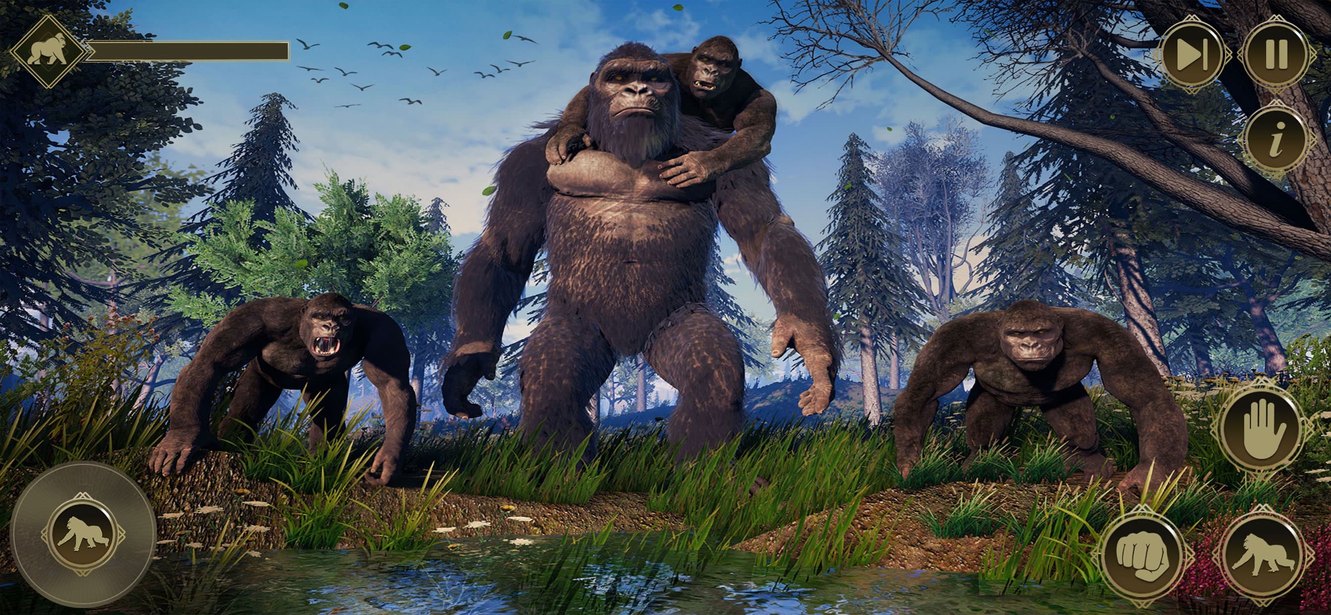Angry Gorilla Monster Hunt Sim screenshot 3 - screenshot