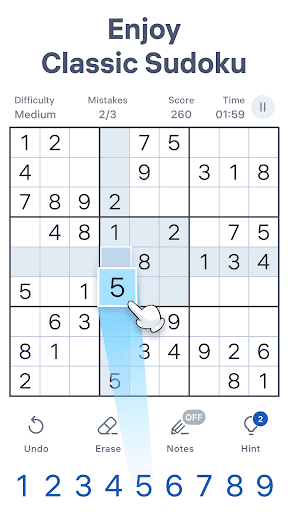 Sudoku.com - Classic Sudoku screenshot 1 - screenshot