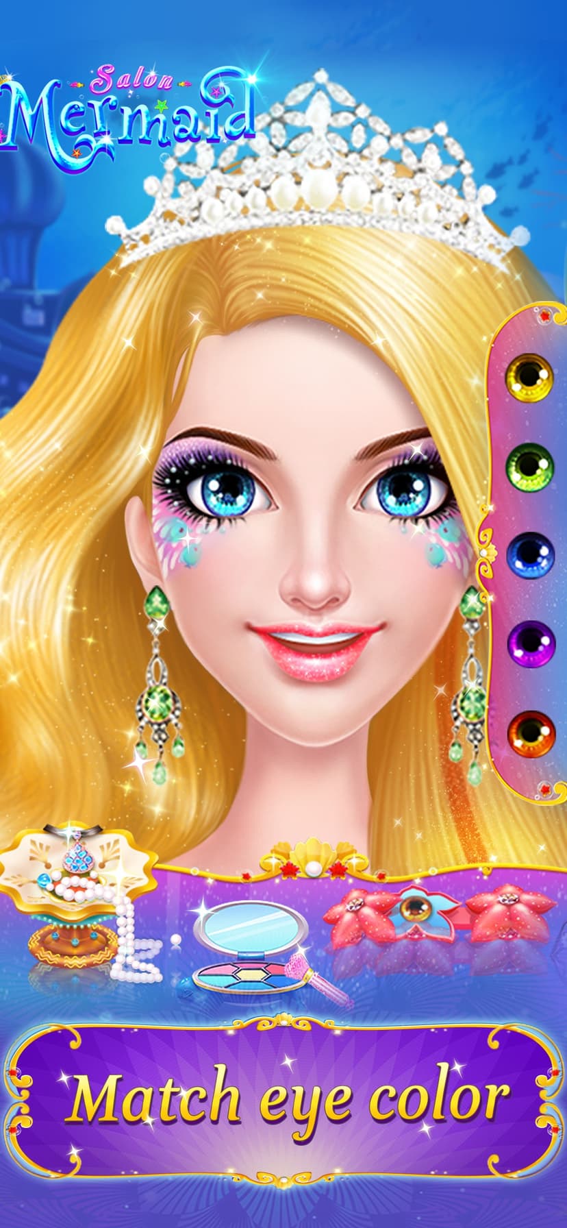 Mermaid Makeup Dressup screenshot 1 - screenshot