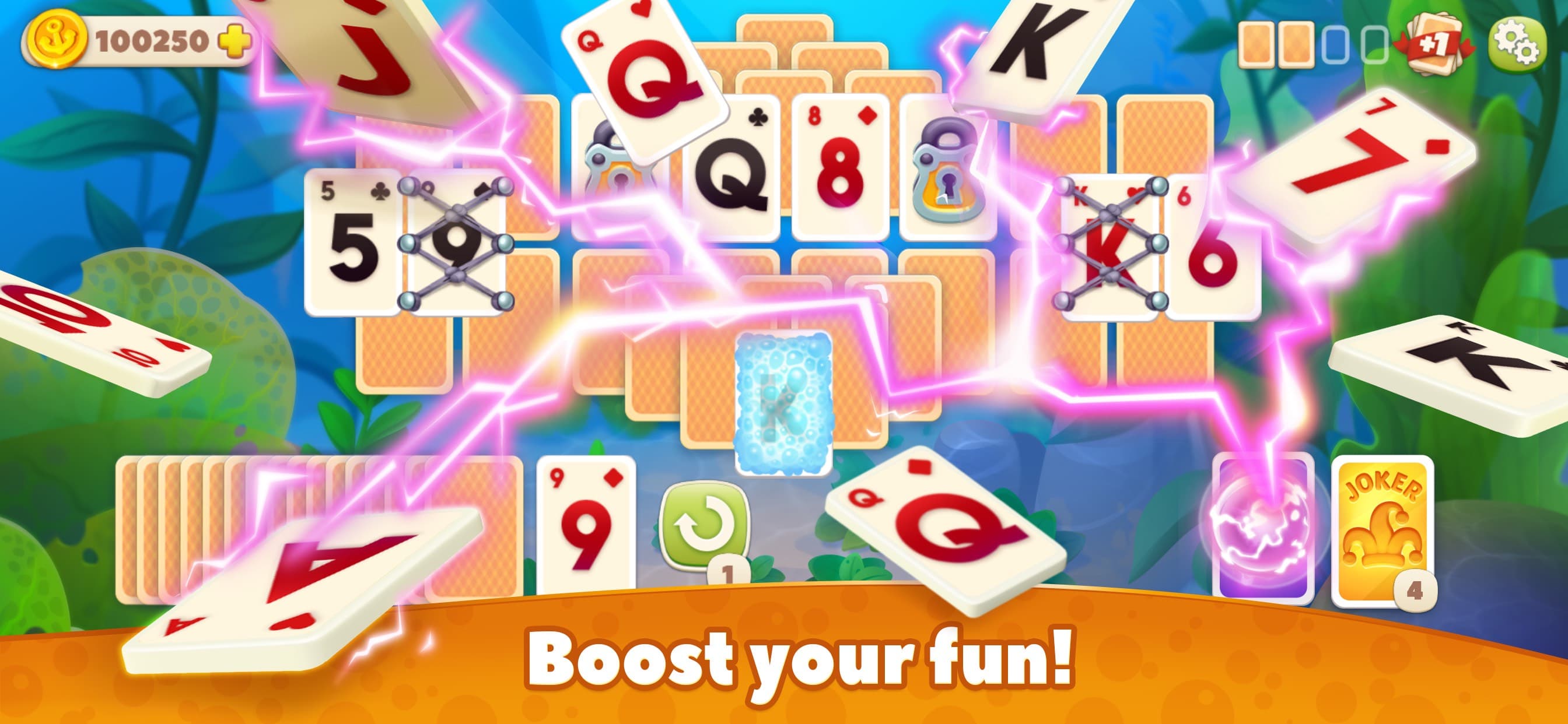 Undersea Solitaire Tripeaks screenshot 4 - screenshot