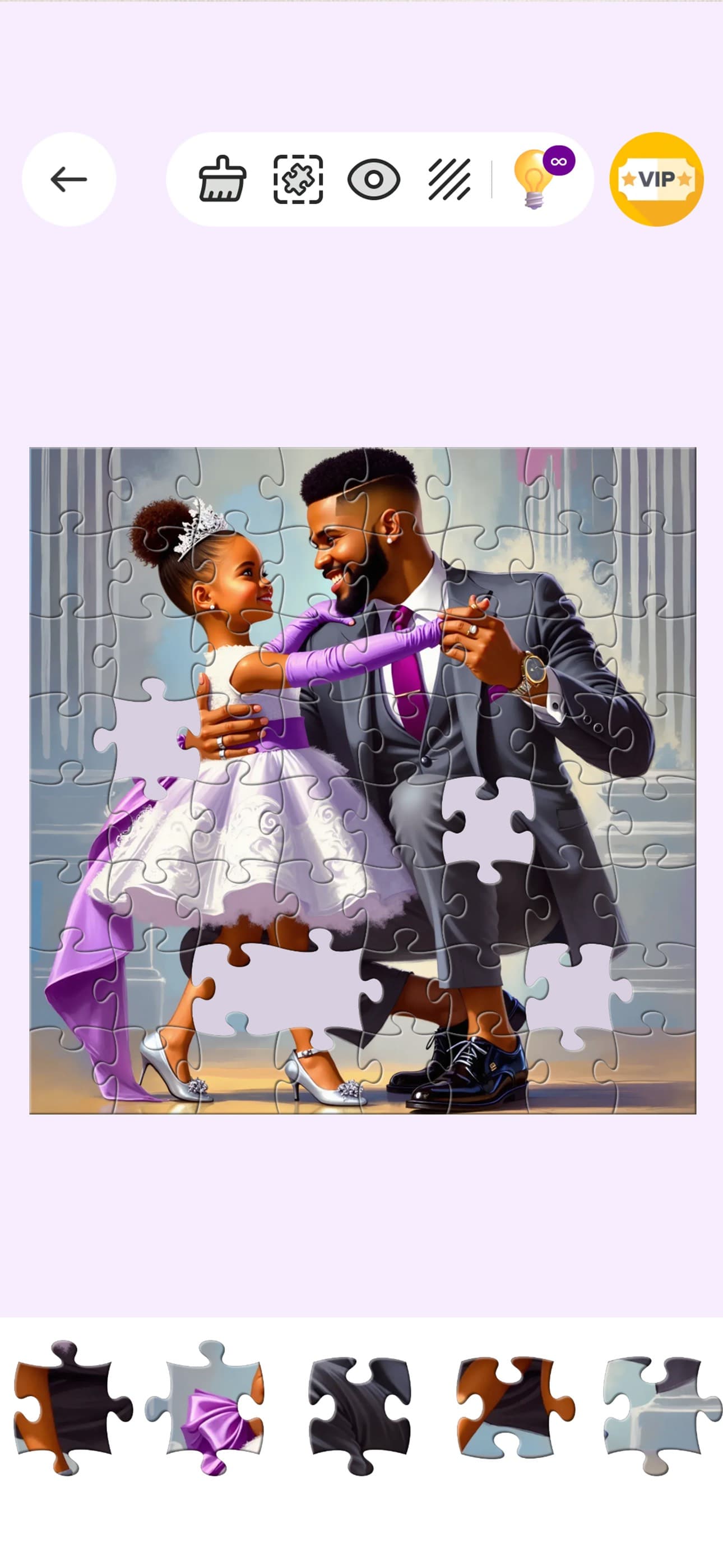 Black Jigsaw - Jigsaw Puzzles screenshot 5 - screenshot