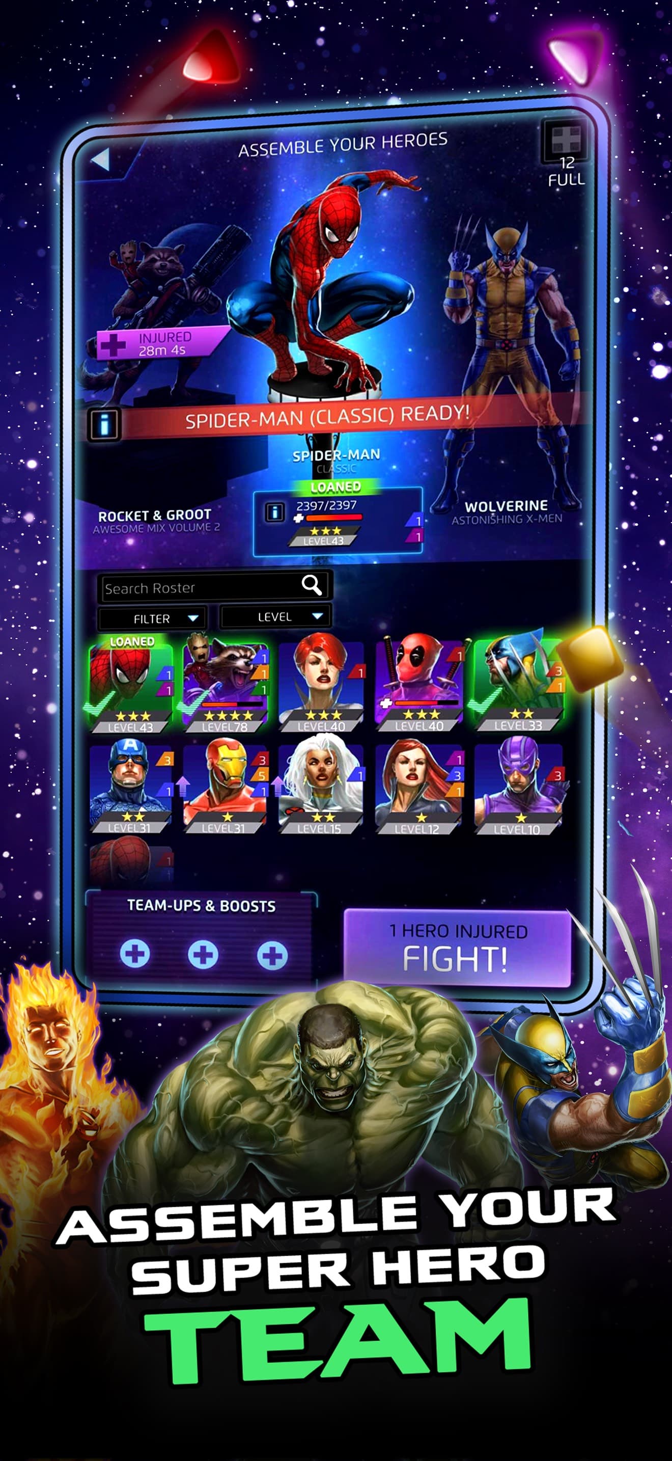 MARVEL Puzzle Quest: Hero RPG screenshot 3 - screenshot