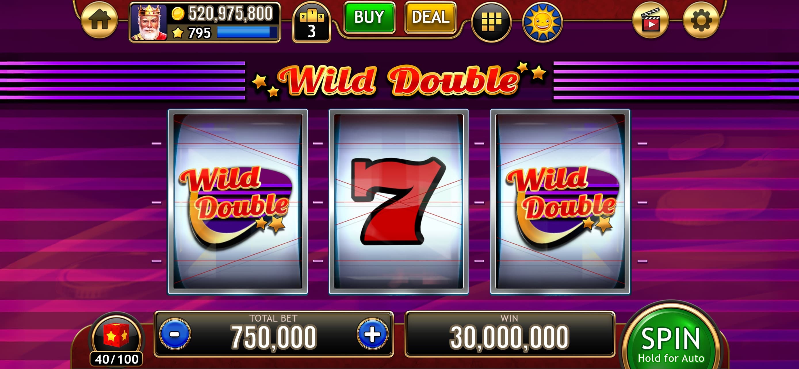 777 Classic Slots Galaxy screenshot 6 - screenshot
