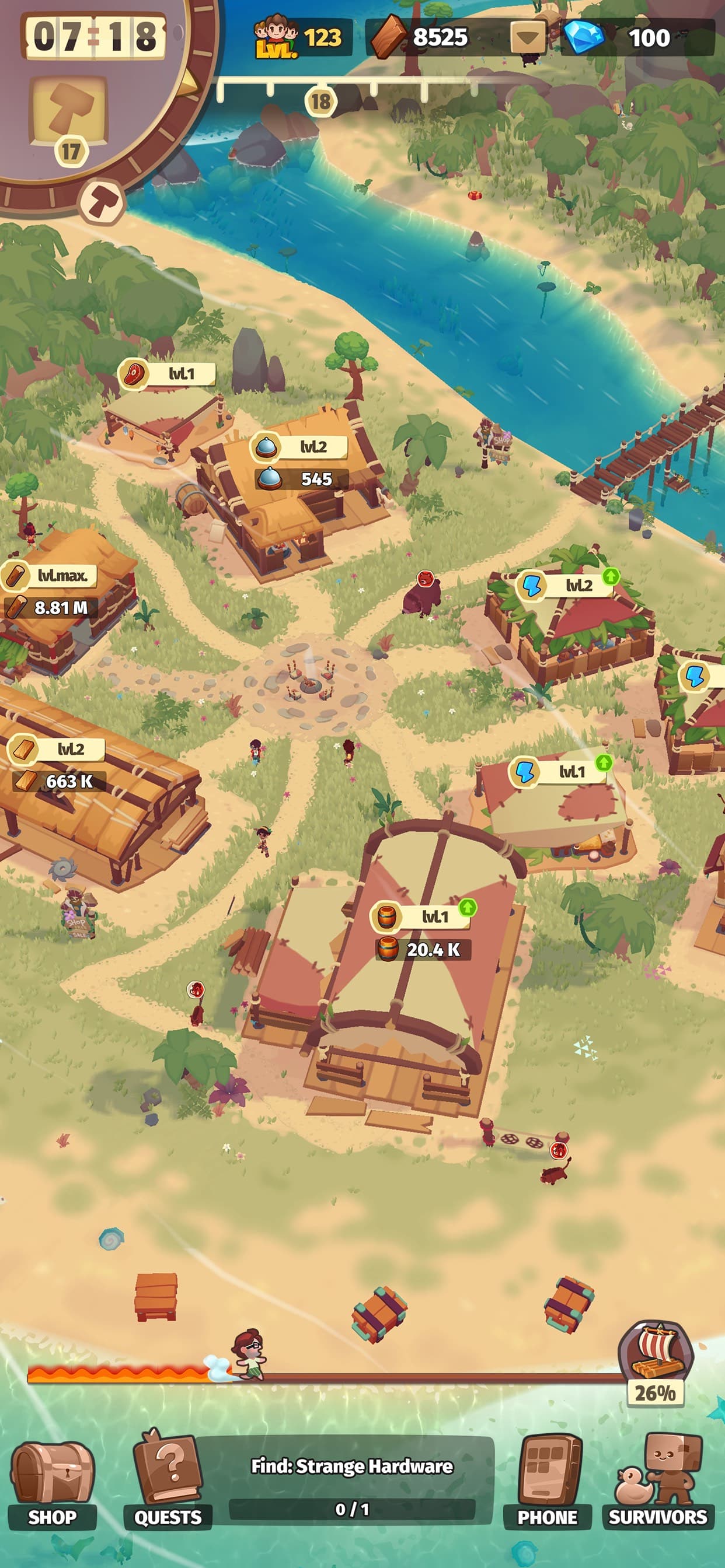Pocket Tales: Survival Game screenshot 1 - screenshot