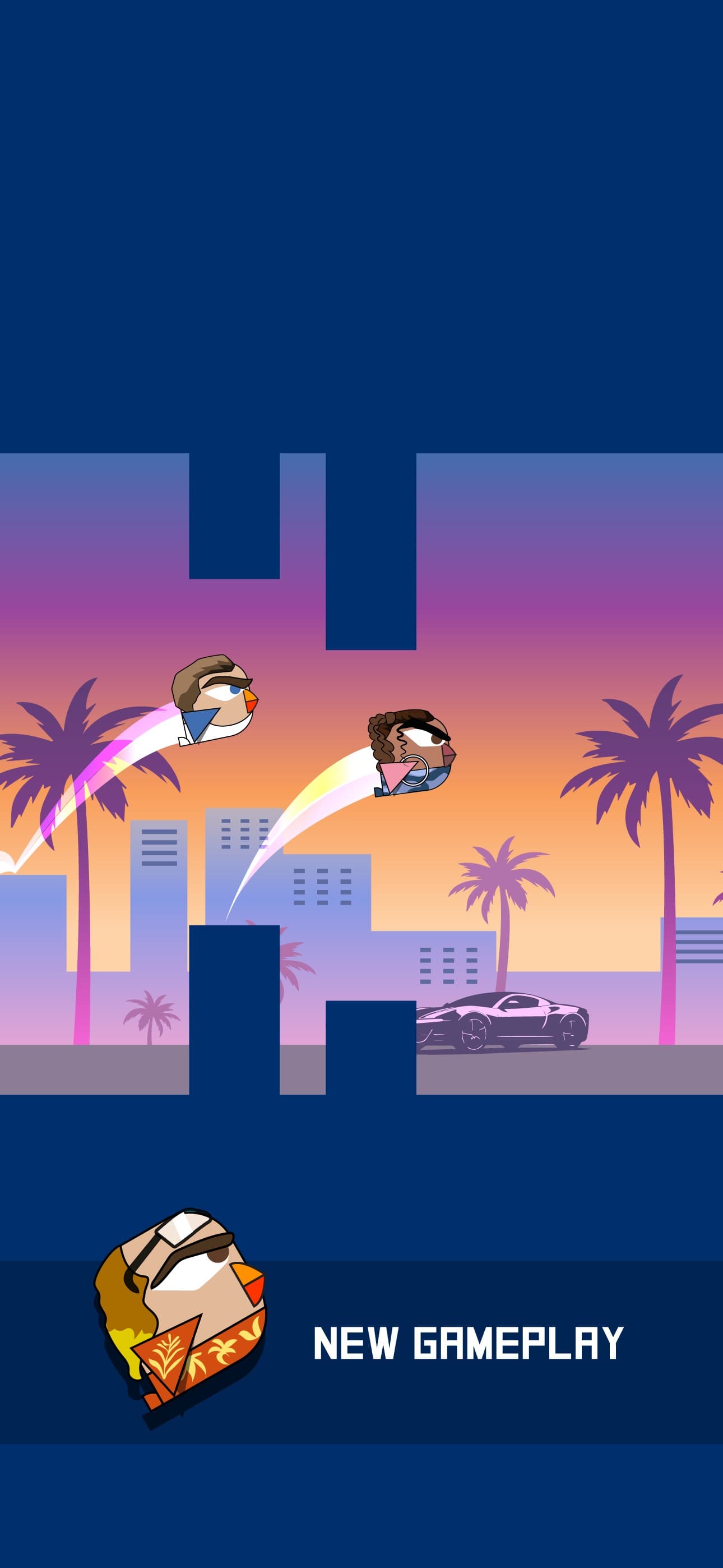 Square Bird Watch - Block Jump screenshot 4 - screenshot