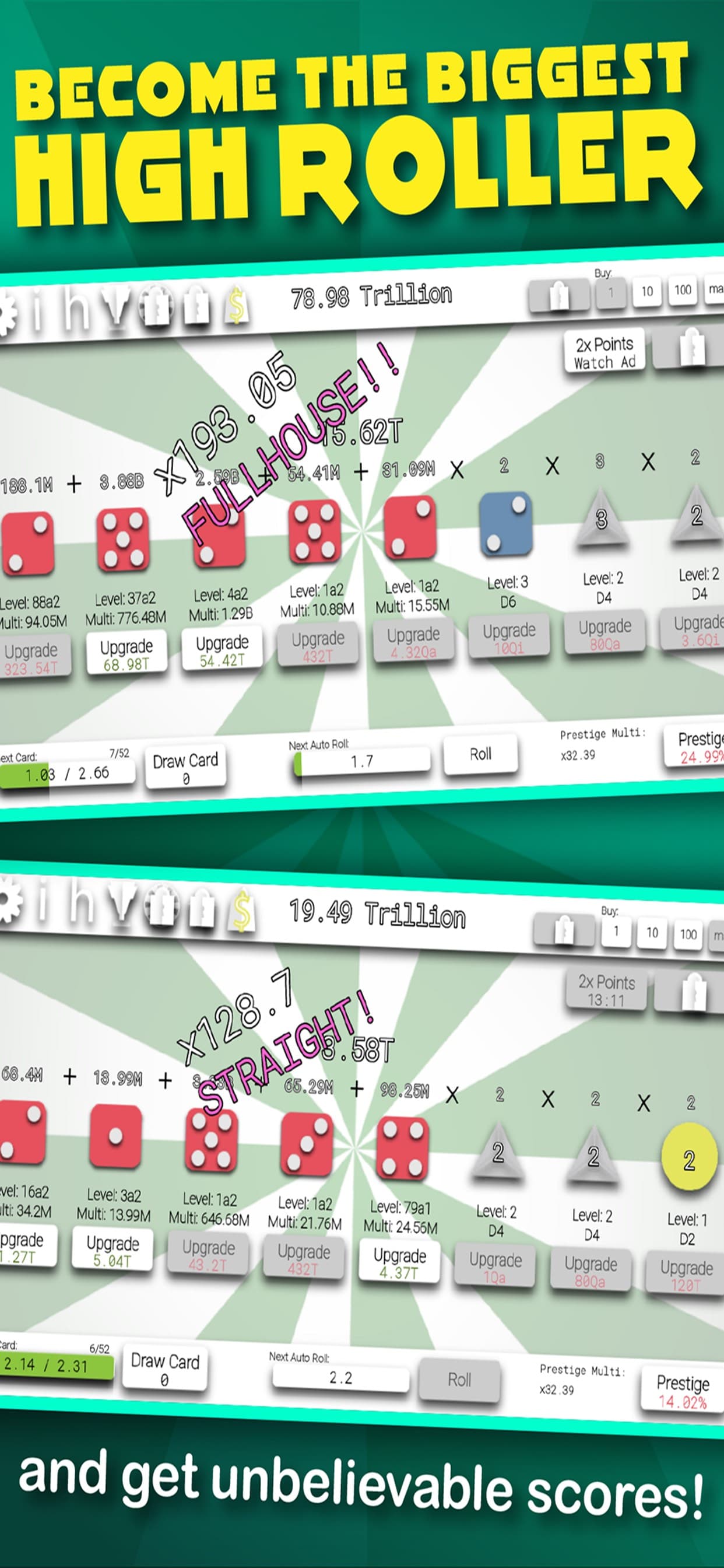 Idle Dice: Incremental Game screenshot 2 - screenshot