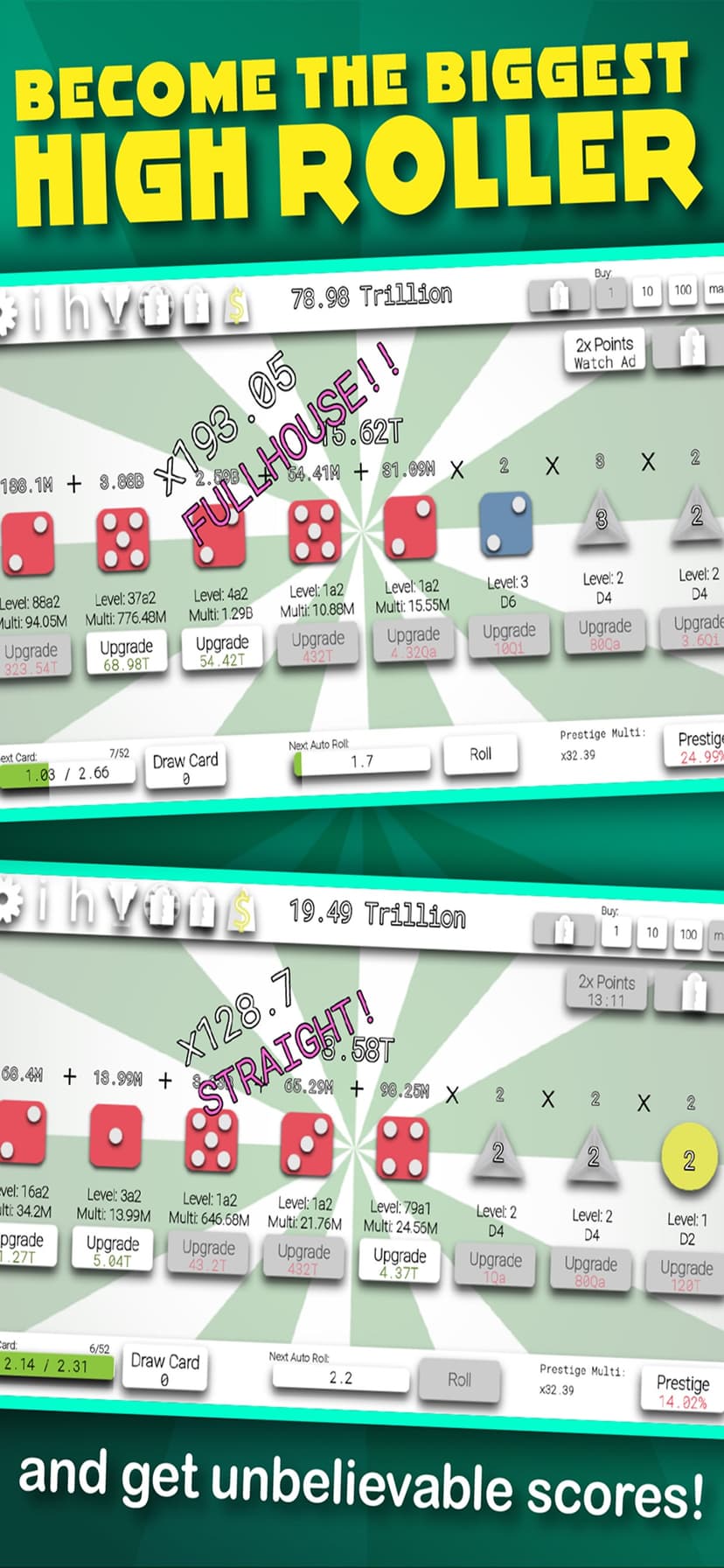 Idle Dice: Incremental Game screenshot 2 - screenshot