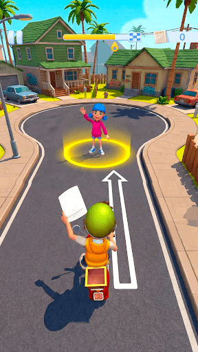 Paper Boy Race: Running game screenshot 8 - screenshot