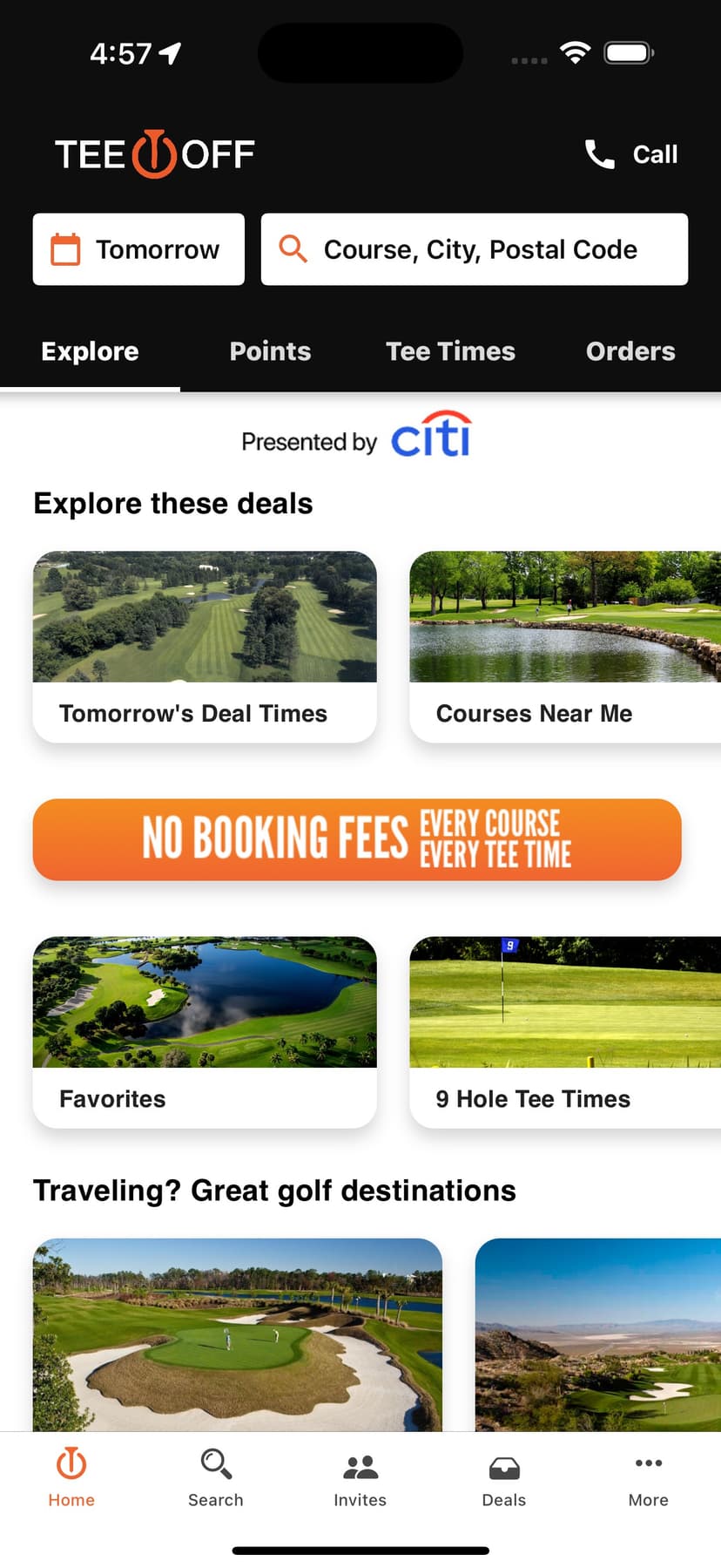 TeeOff screenshot 1 - screenshot