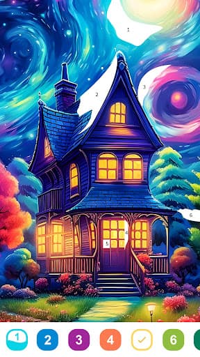 Fantasy Color-Color by Number screenshot 21 - screenshot