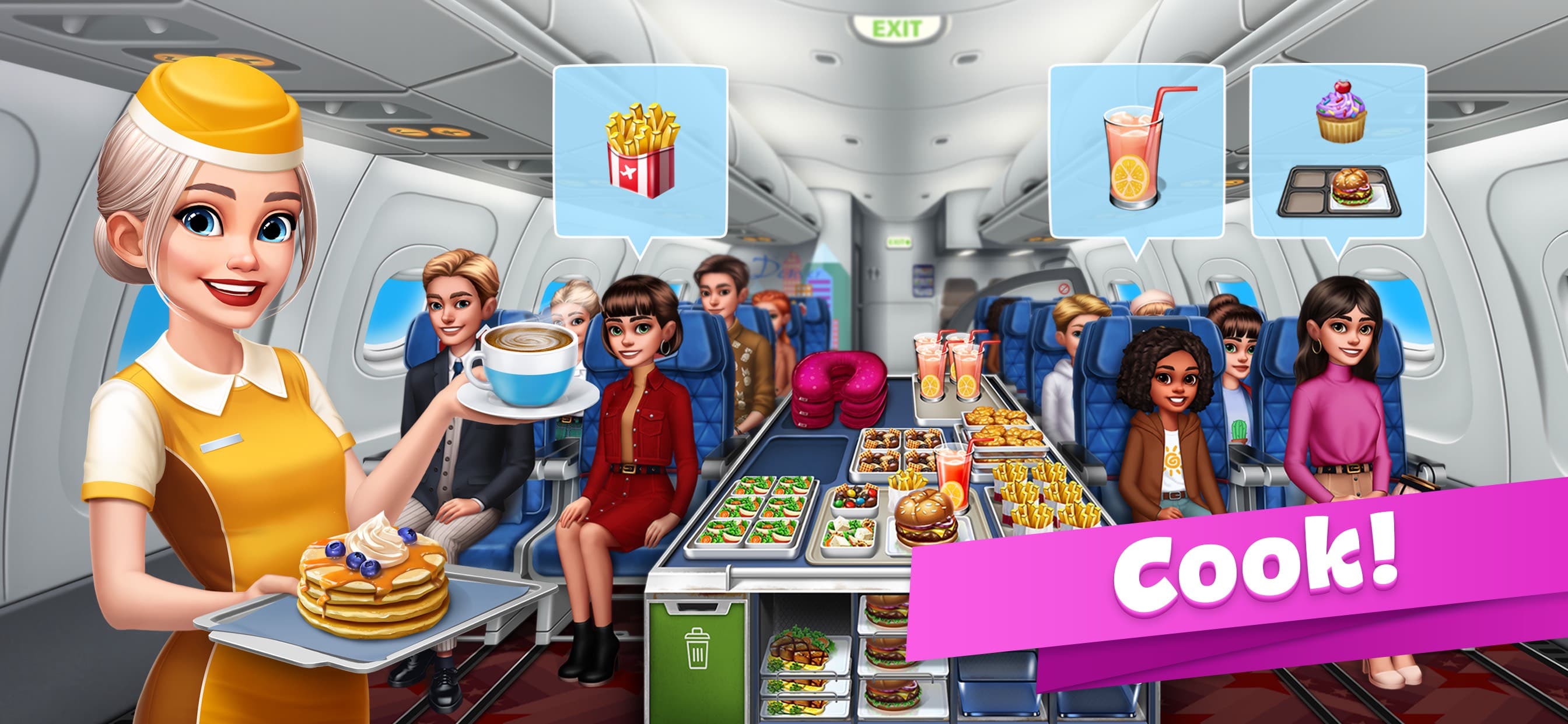 Airplane Chefs - Cooking Game screenshot 1 - screenshot