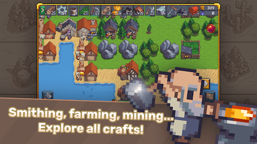 Tap Craft: Mine Survival Sim screenshot 1 - screenshot
